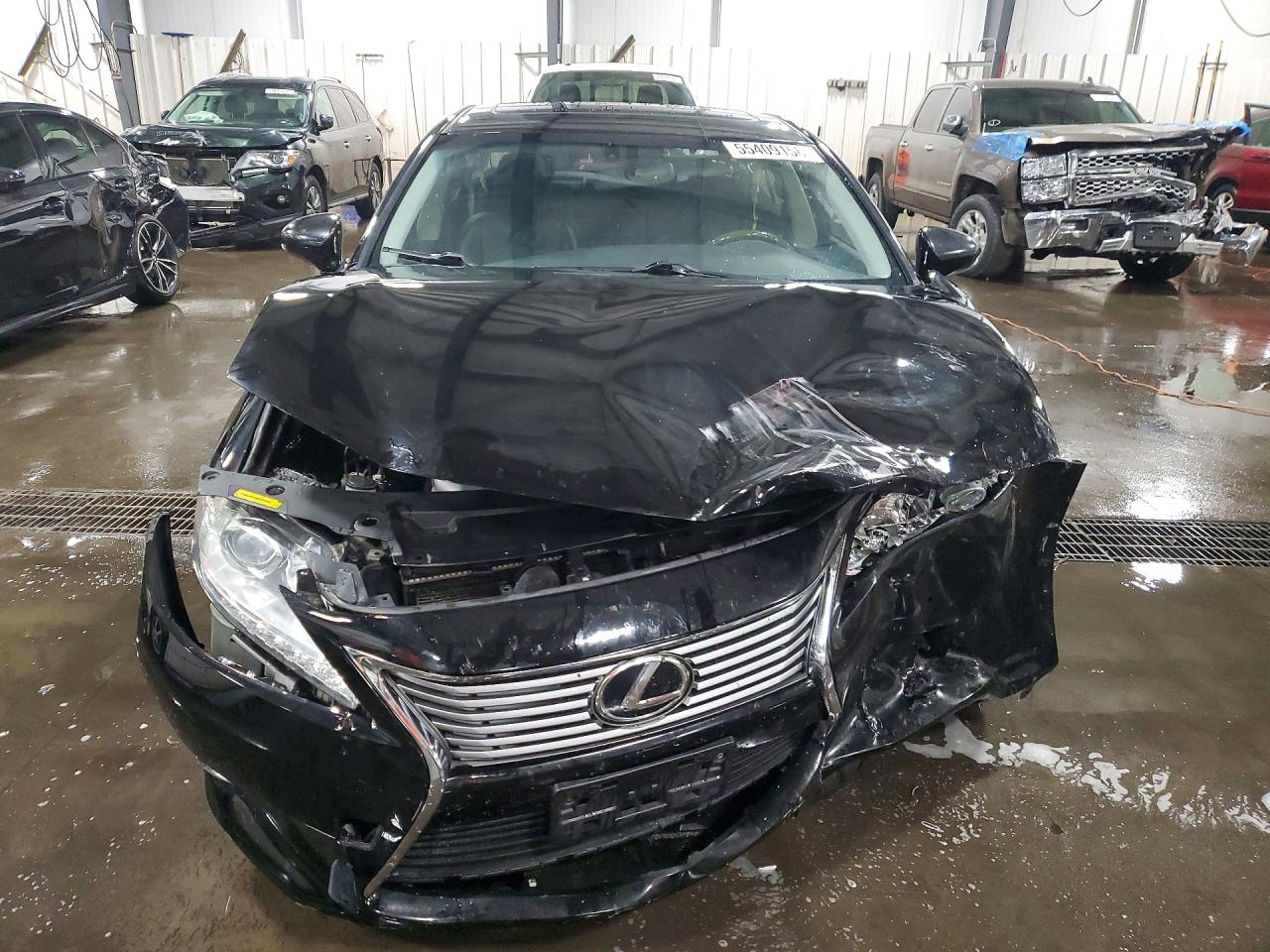 2014 Lexus Es 350 Black vin: JTHBK1GG1E2134361