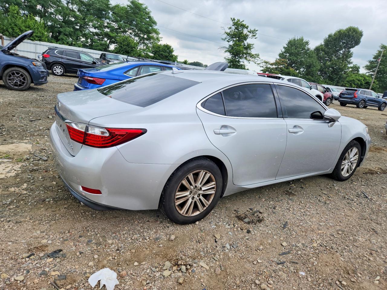 2014 Lexus Es 350 Silver vin: JTHBK1GG1E2135767