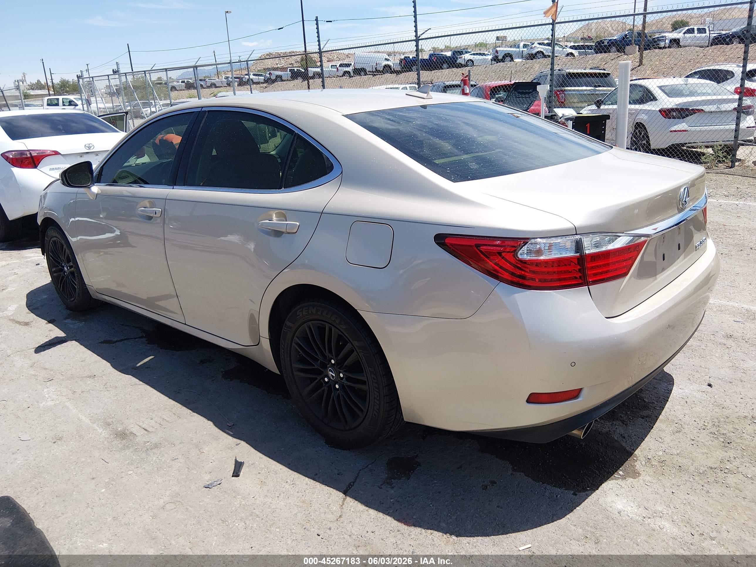 2014 Lexus Es 350   Золотой vin: JTHBK1GG1E2144694