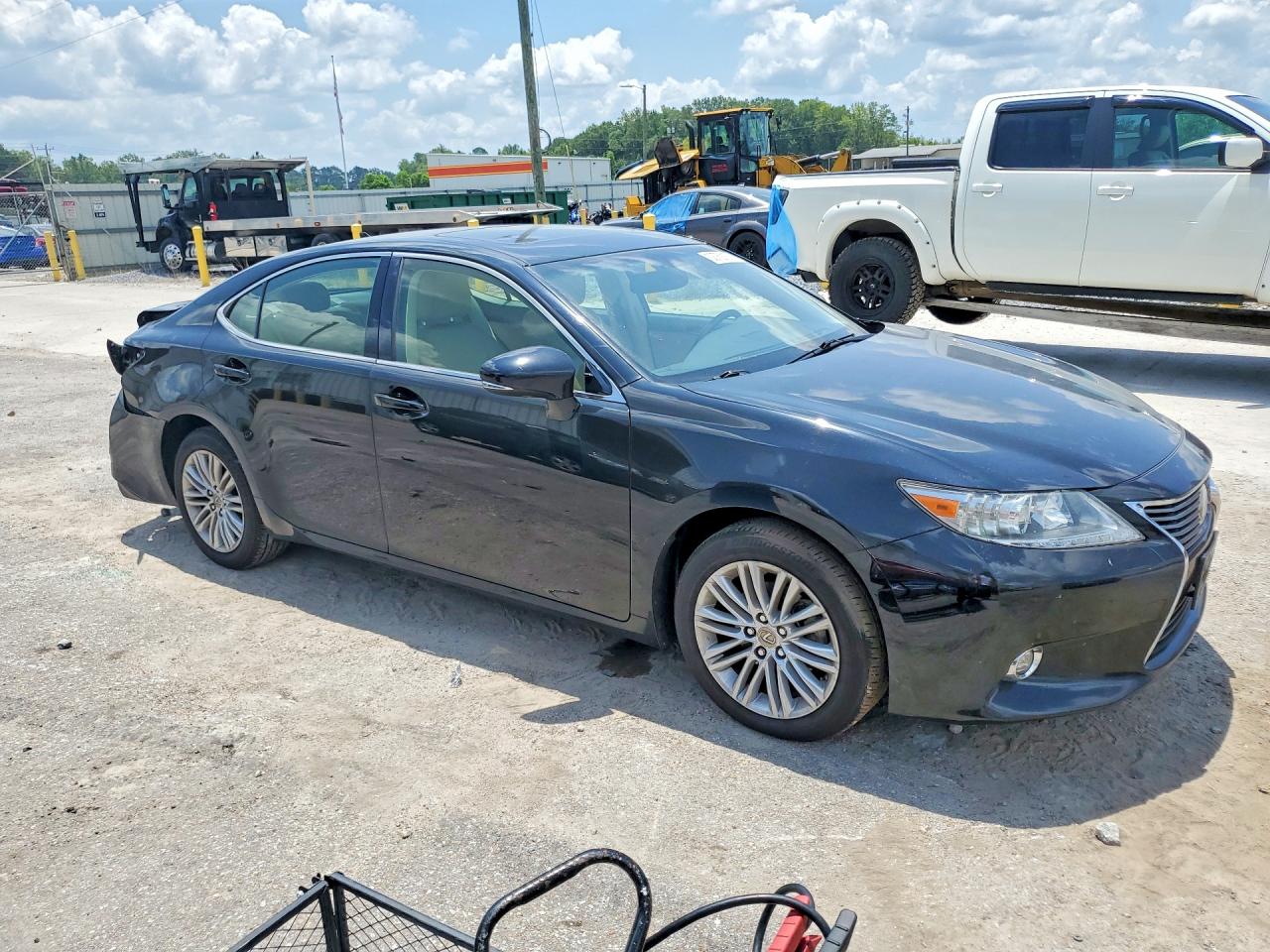 2014 Lexus Es 350 Black vin: JTHBK1GG1E2146350