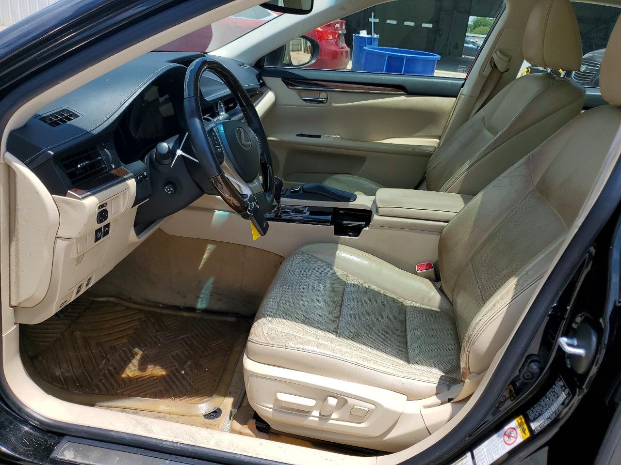 2014 Lexus Es 350 Black vin: JTHBK1GG1E2146350