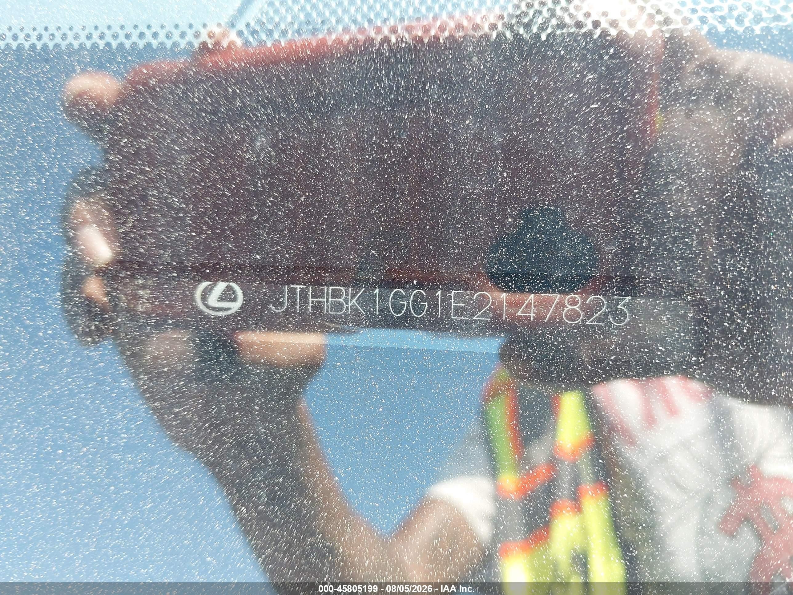 2014 Lexus Es 350   Золотой vin: JTHBK1GG1E2147823