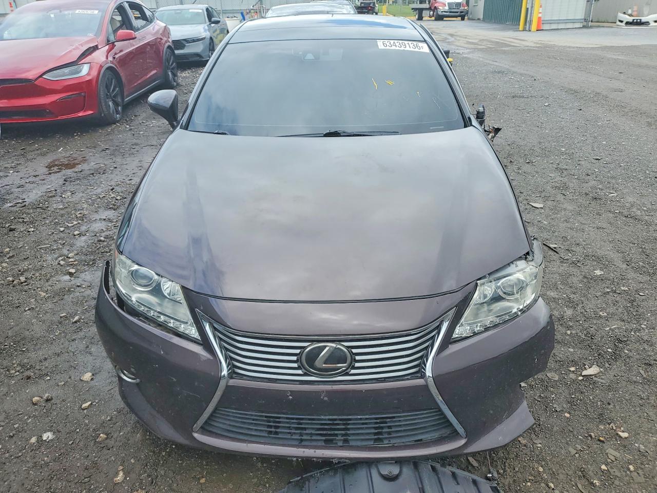 2014 Lexus Es 350 Brown vin: JTHBK1GG1E2148132
