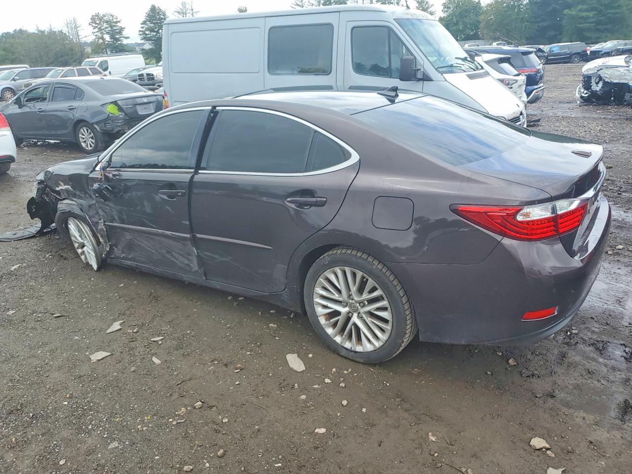 2014 Lexus Es 350 Brown vin: JTHBK1GG1E2148132