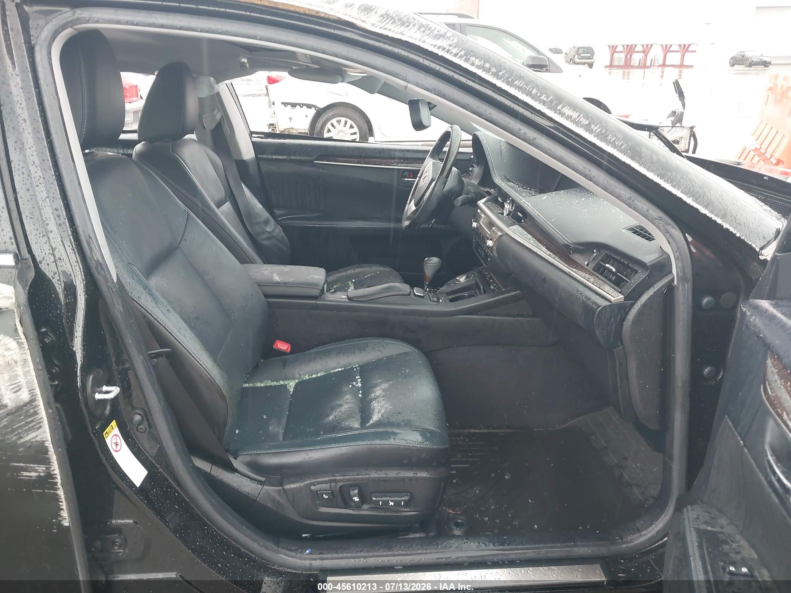2014 Lexus Es 350   Black vin: JTHBK1GG1E2151421
