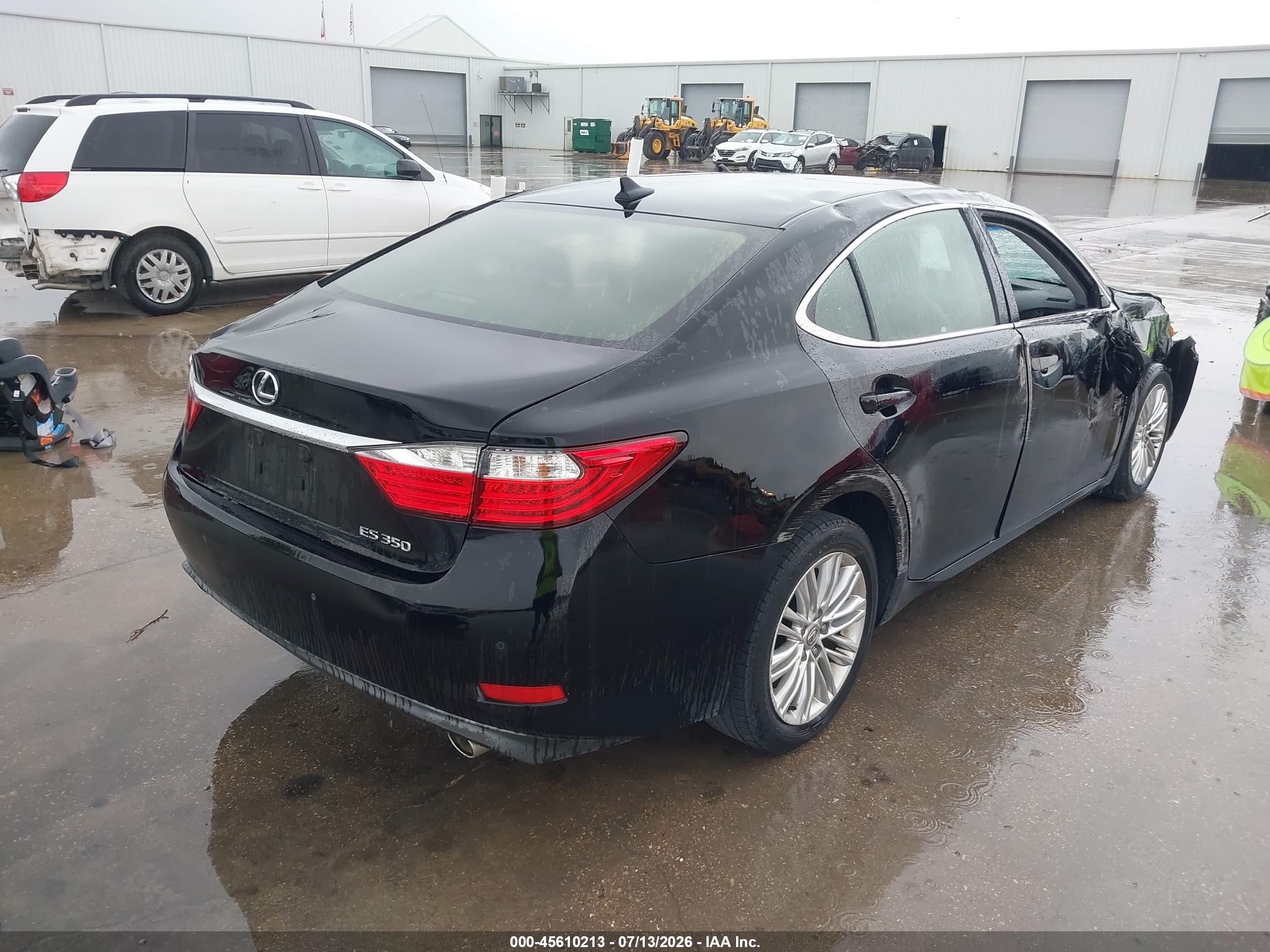 2014 Lexus Es 350   Black vin: JTHBK1GG1E2151421