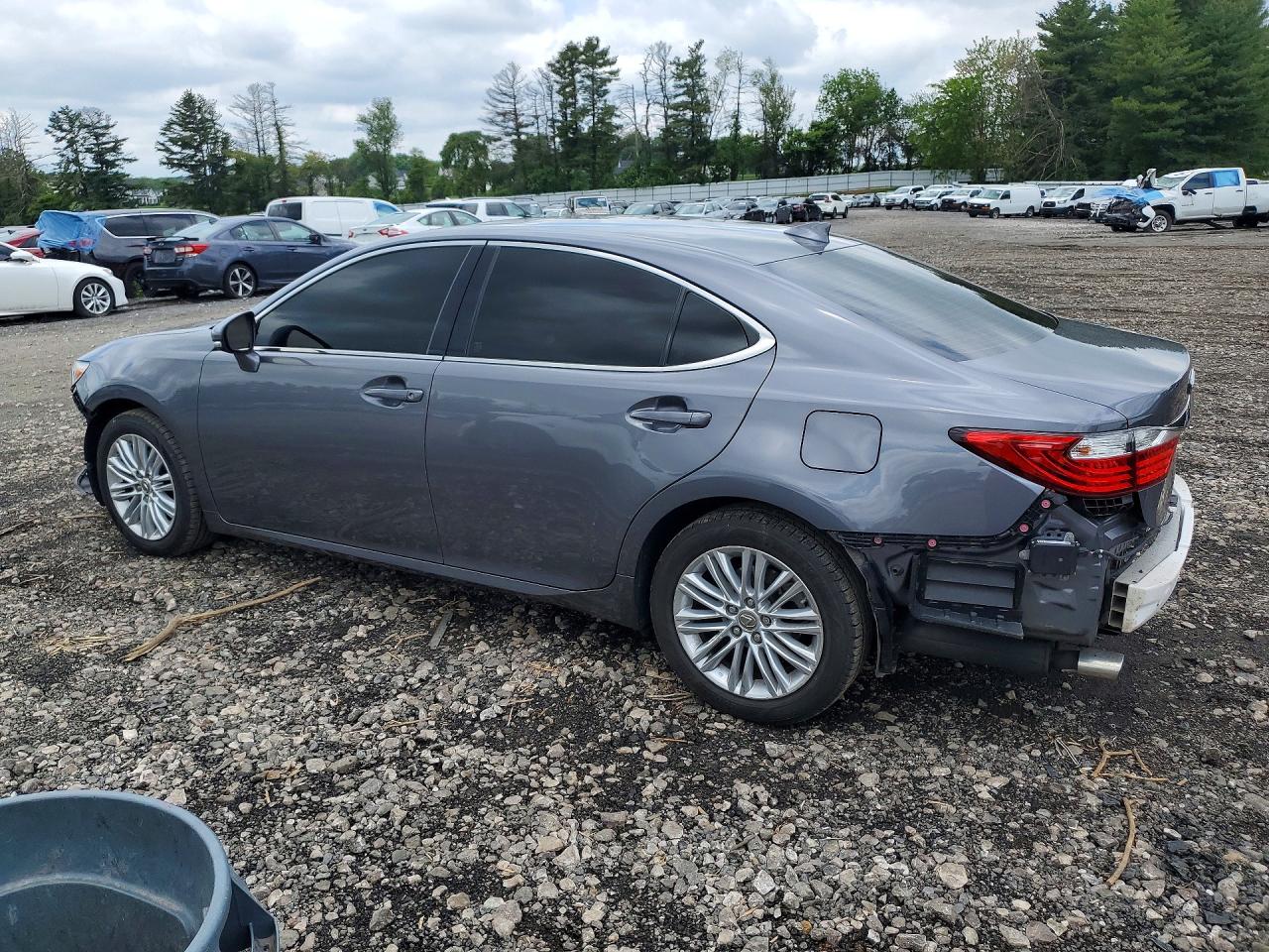 2015 Lexus Es 350 Gray vin: JTHBK1GG1F2153560