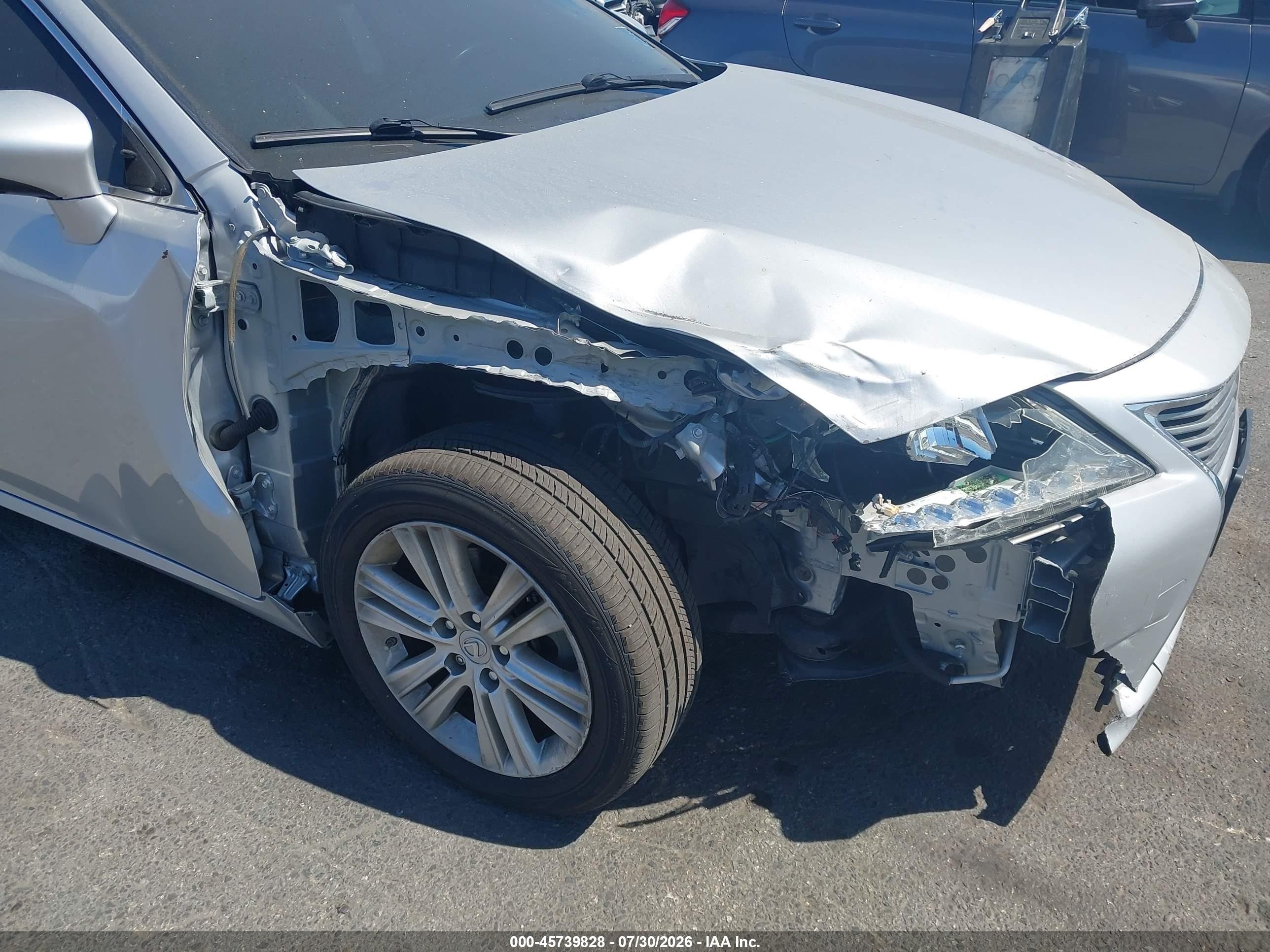 2015 Lexus Es 350   Silver vin: JTHBK1GG1F2159665