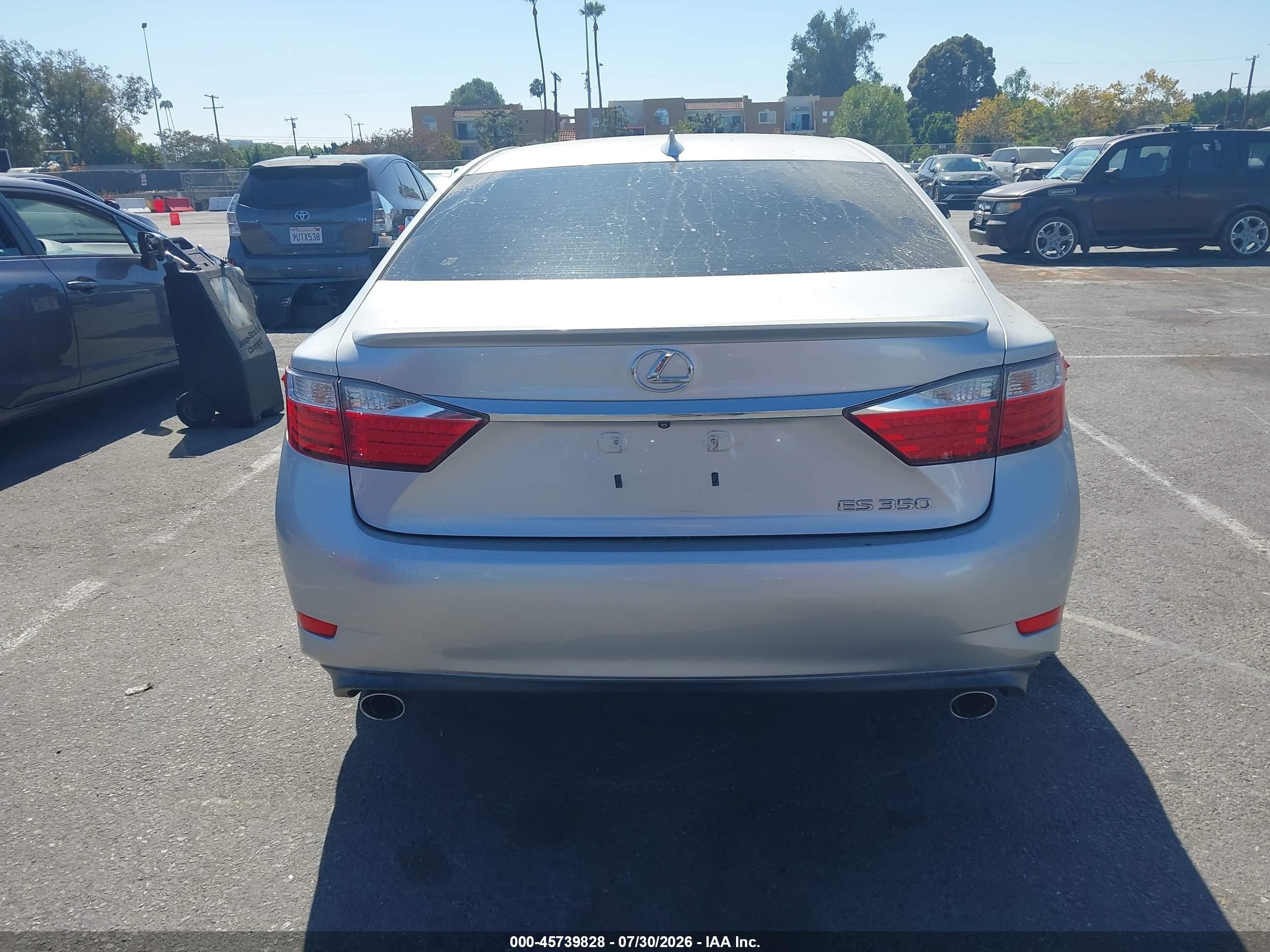 2015 Lexus Es 350   Silver vin: JTHBK1GG1F2159665