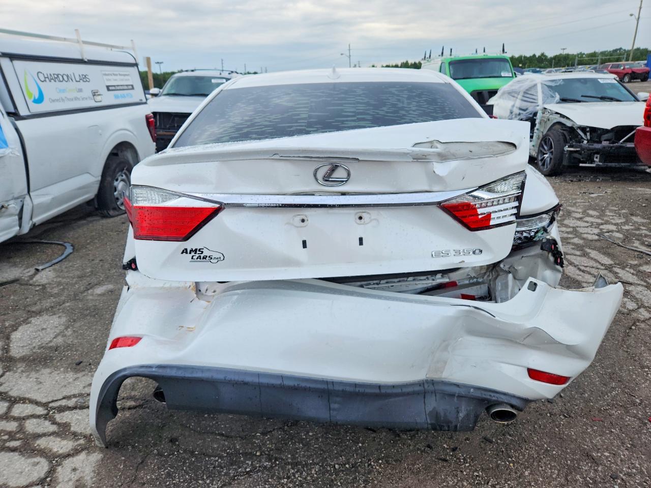 2015 Lexus Es 350 White vin: JTHBK1GG1F2160718