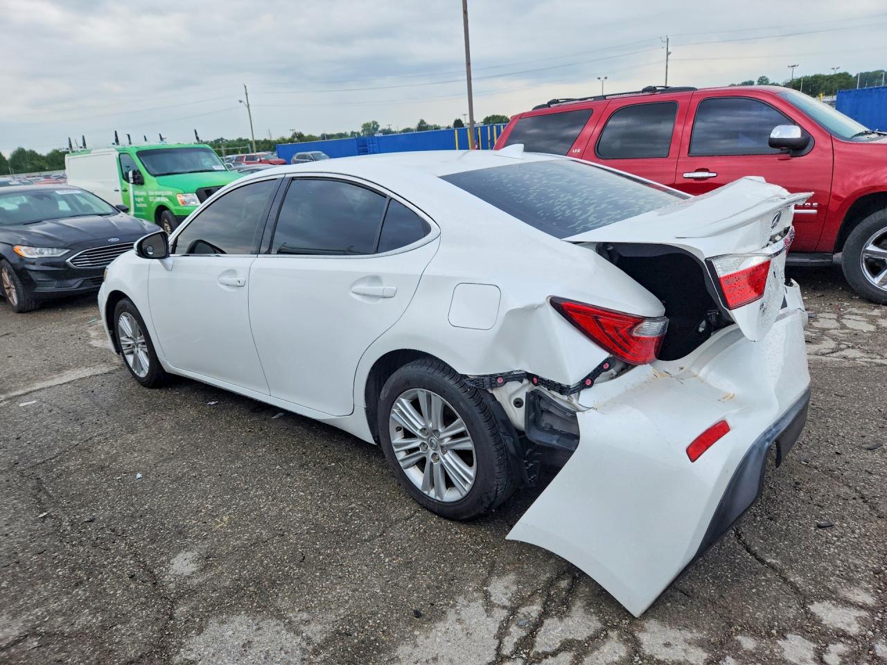 2015 Lexus Es 350 White vin: JTHBK1GG1F2160718