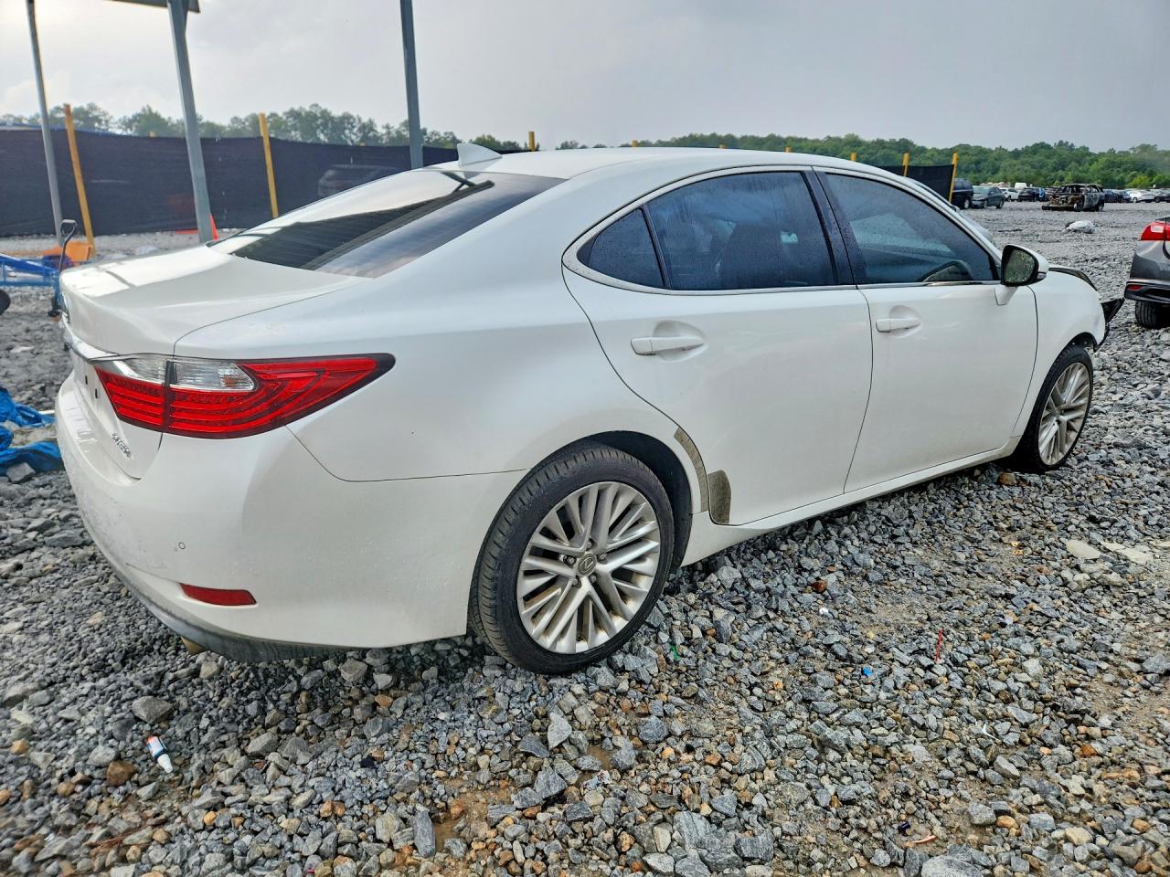 2015 Lexus Es 350 White vin: JTHBK1GG1F2162145