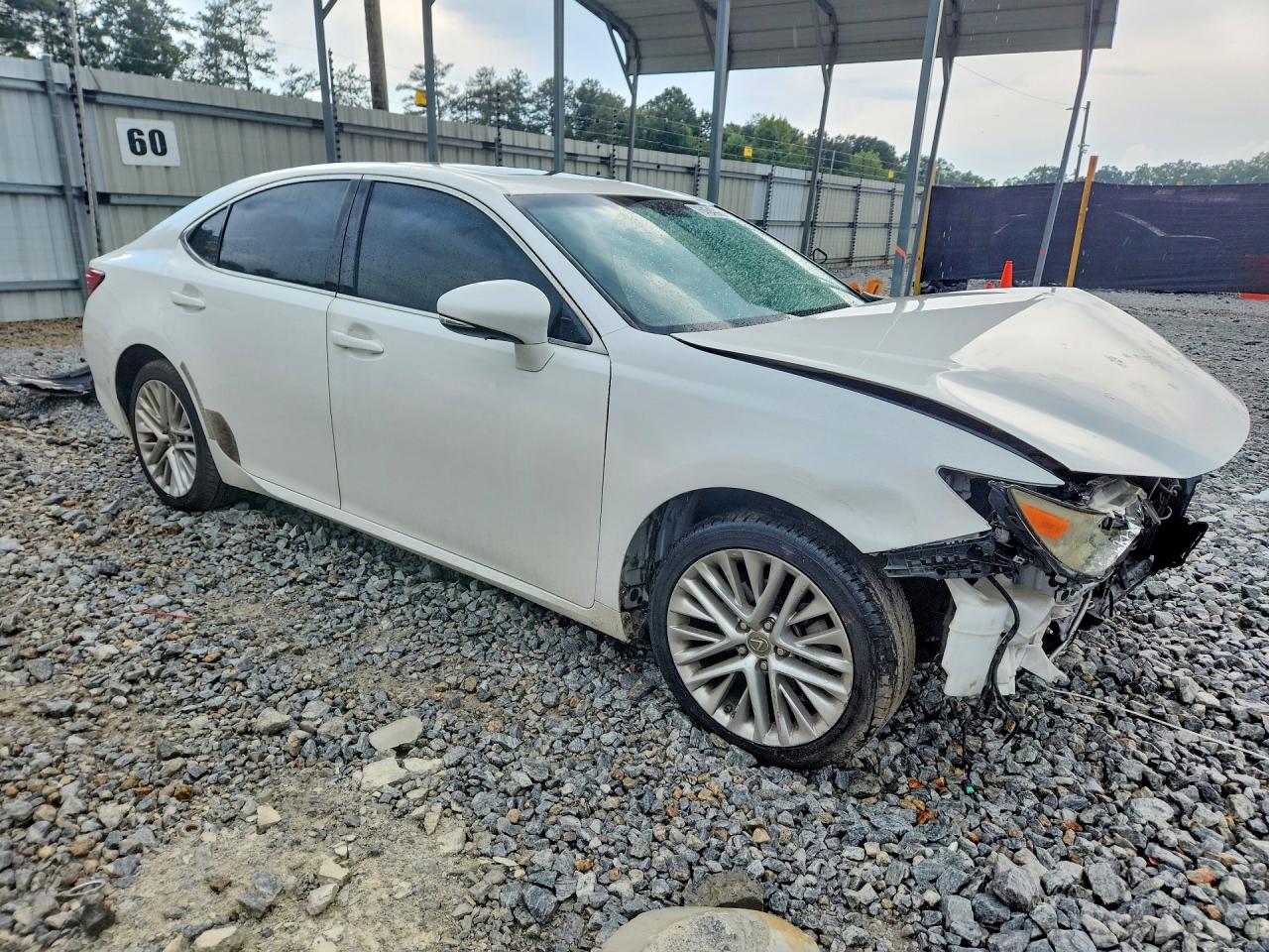 2015 Lexus Es 350 White vin: JTHBK1GG1F2162145