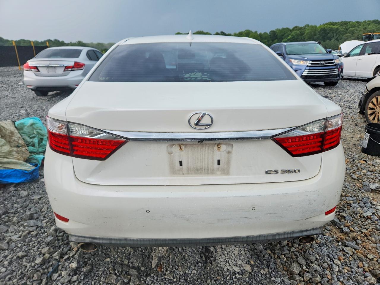 2015 Lexus Es 350 White vin: JTHBK1GG1F2162145