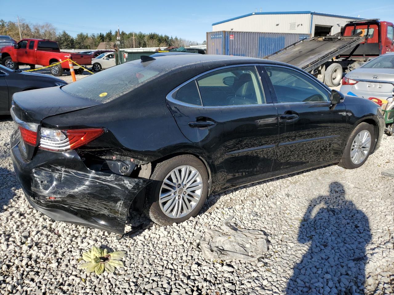 2015 Lexus Es 350 Black vin: JTHBK1GG1F2162386