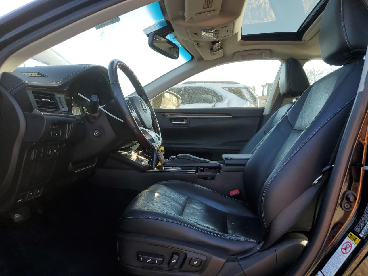 2015 Lexus Es 350 Black vin: JTHBK1GG1F2162386