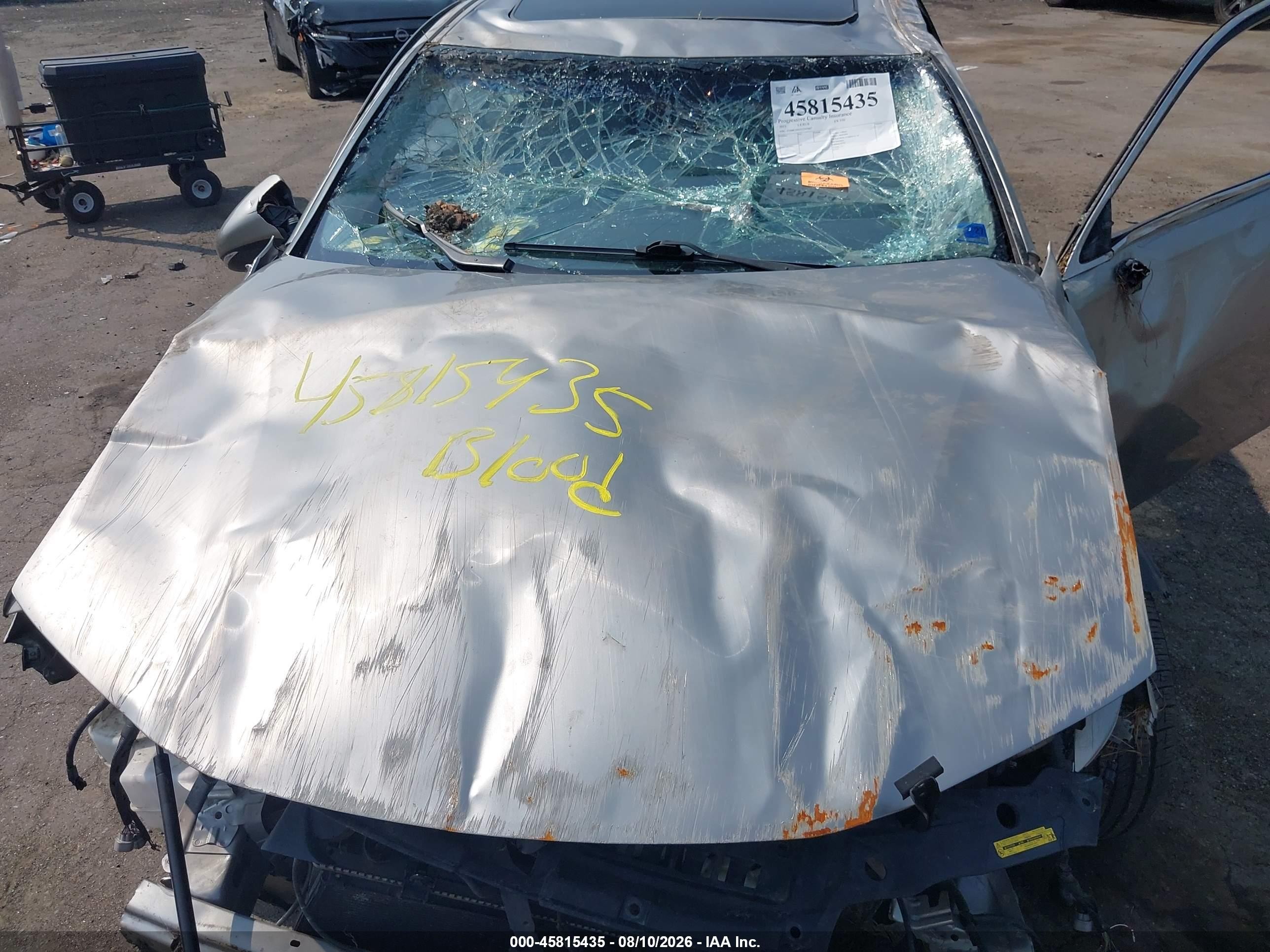 2015 Lexus Es 350   Серый vin: JTHBK1GG1F2163067