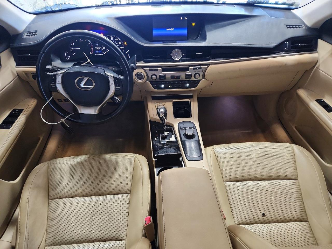 2015 Lexus Es 350 White vin: JTHBK1GG1F2165577