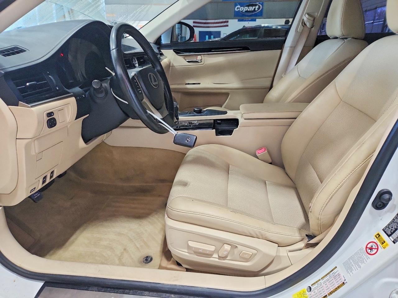 2015 Lexus Es 350 White vin: JTHBK1GG1F2165577