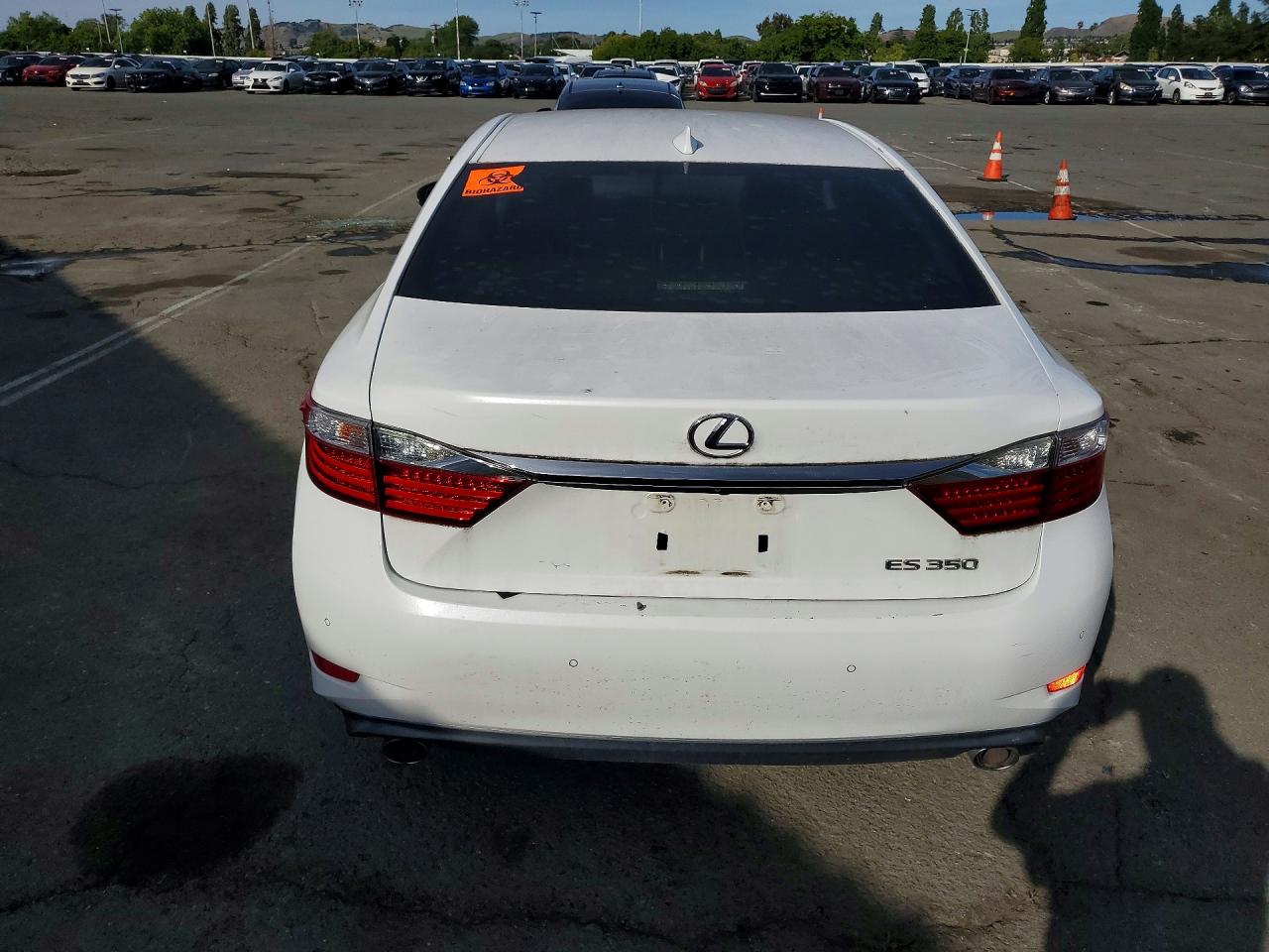 2015 Lexus Es 350 White vin: JTHBK1GG1F2171704