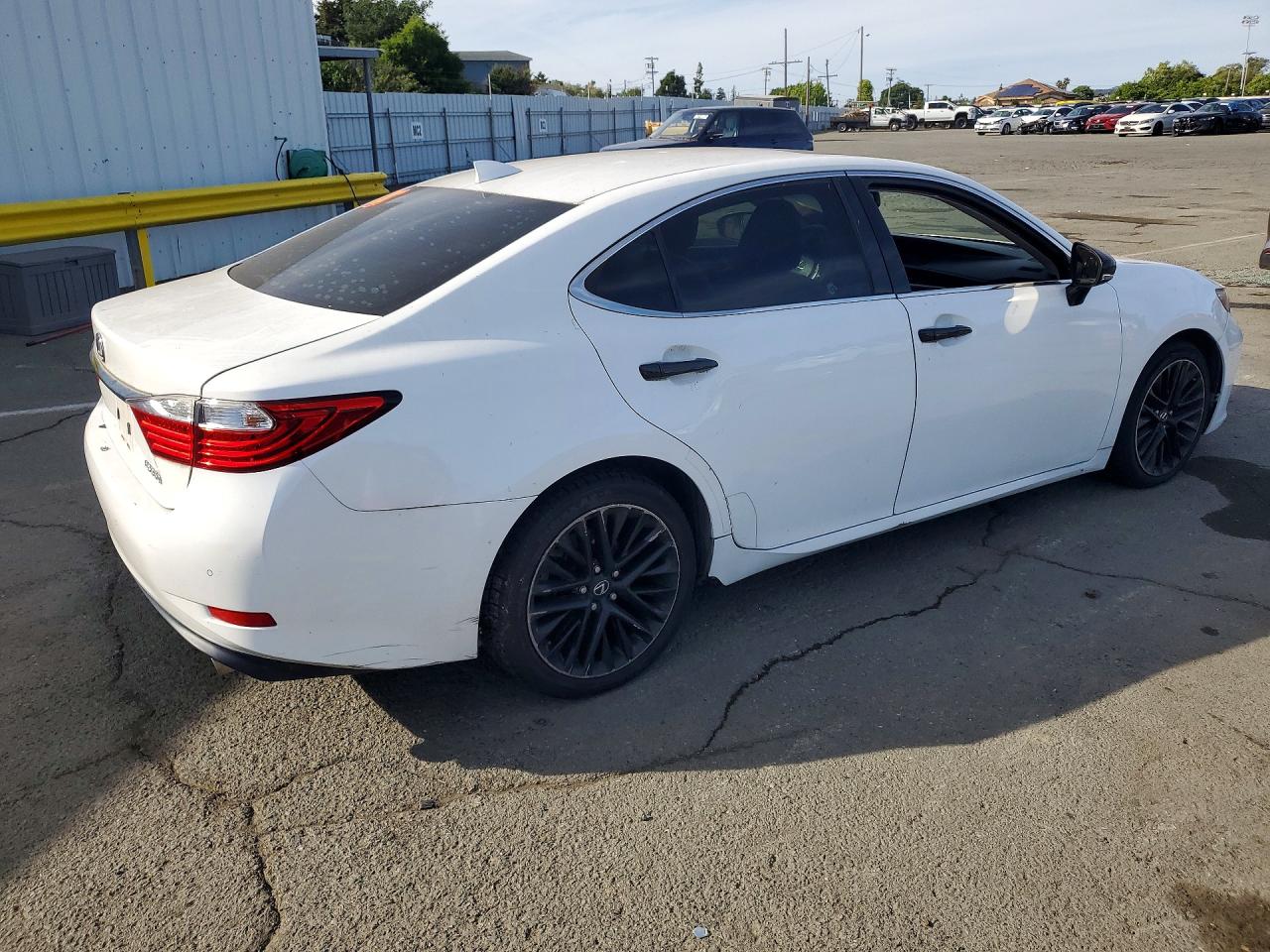 2015 Lexus Es 350 White vin: JTHBK1GG1F2171704