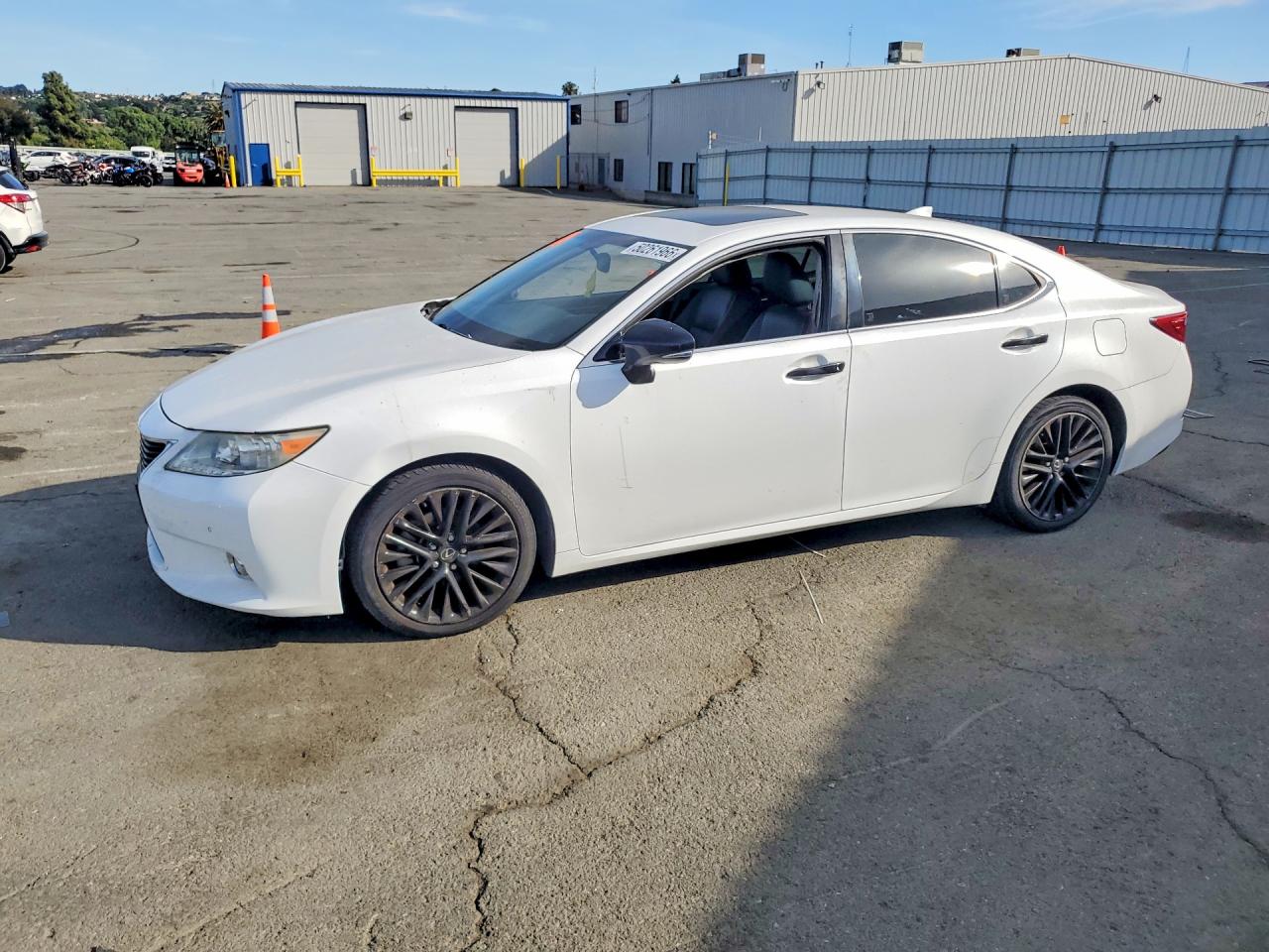 2015 Lexus Es 350 White vin: JTHBK1GG1F2171704