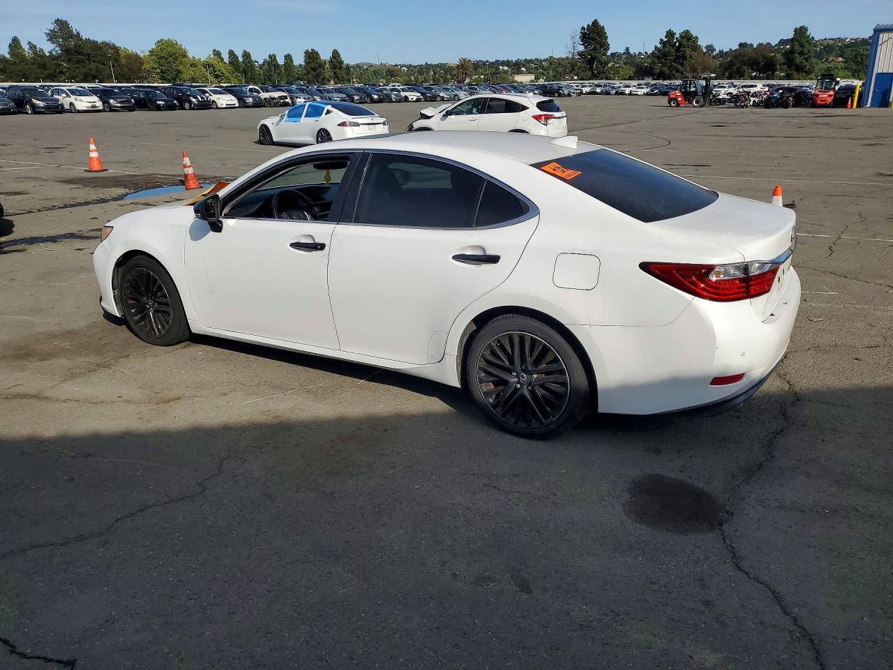 2015 Lexus Es 350 White vin: JTHBK1GG1F2171704
