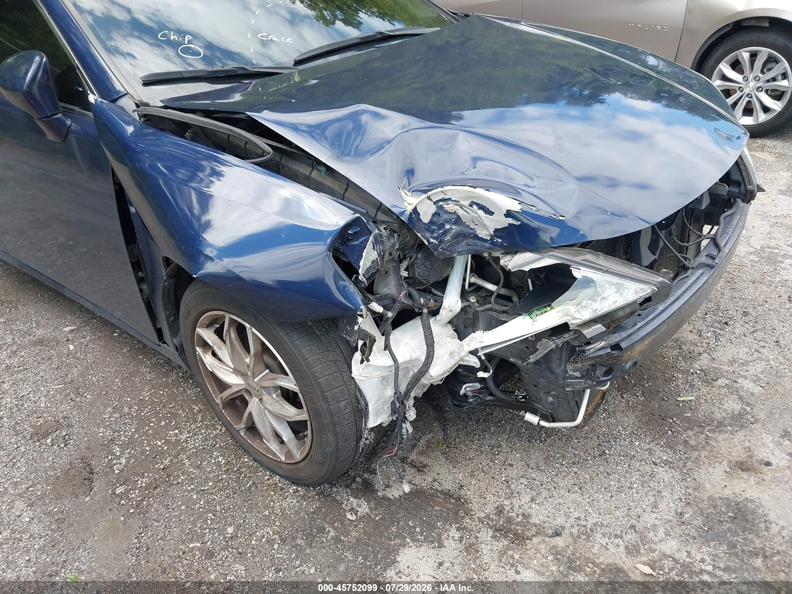 2015 Lexus Es 350   Blue vin: JTHBK1GG1F2176417