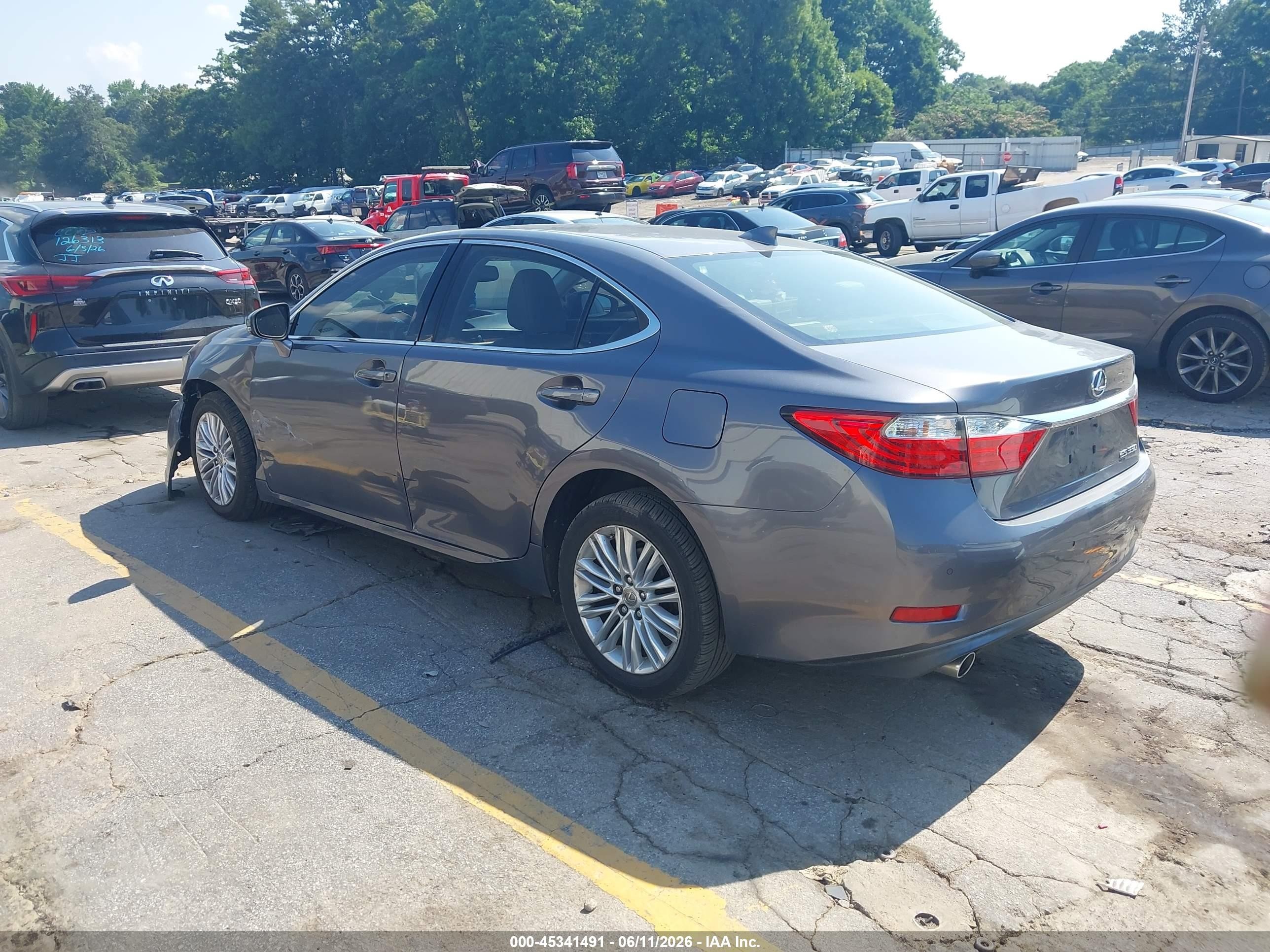 2015 Lexus Es 350   Gray vin: JTHBK1GG1F2181794