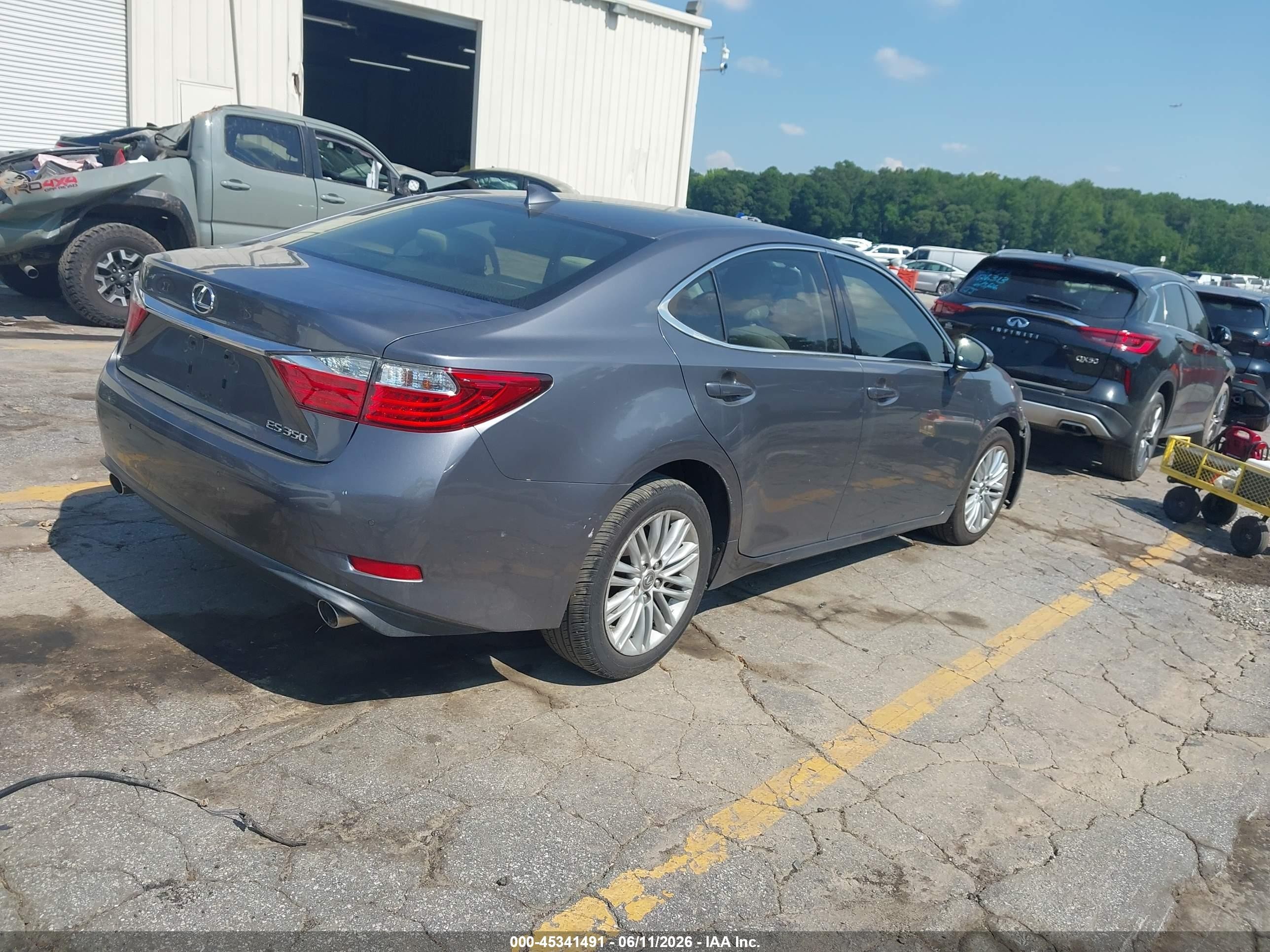 2015 Lexus Es 350   Gray vin: JTHBK1GG1F2181794