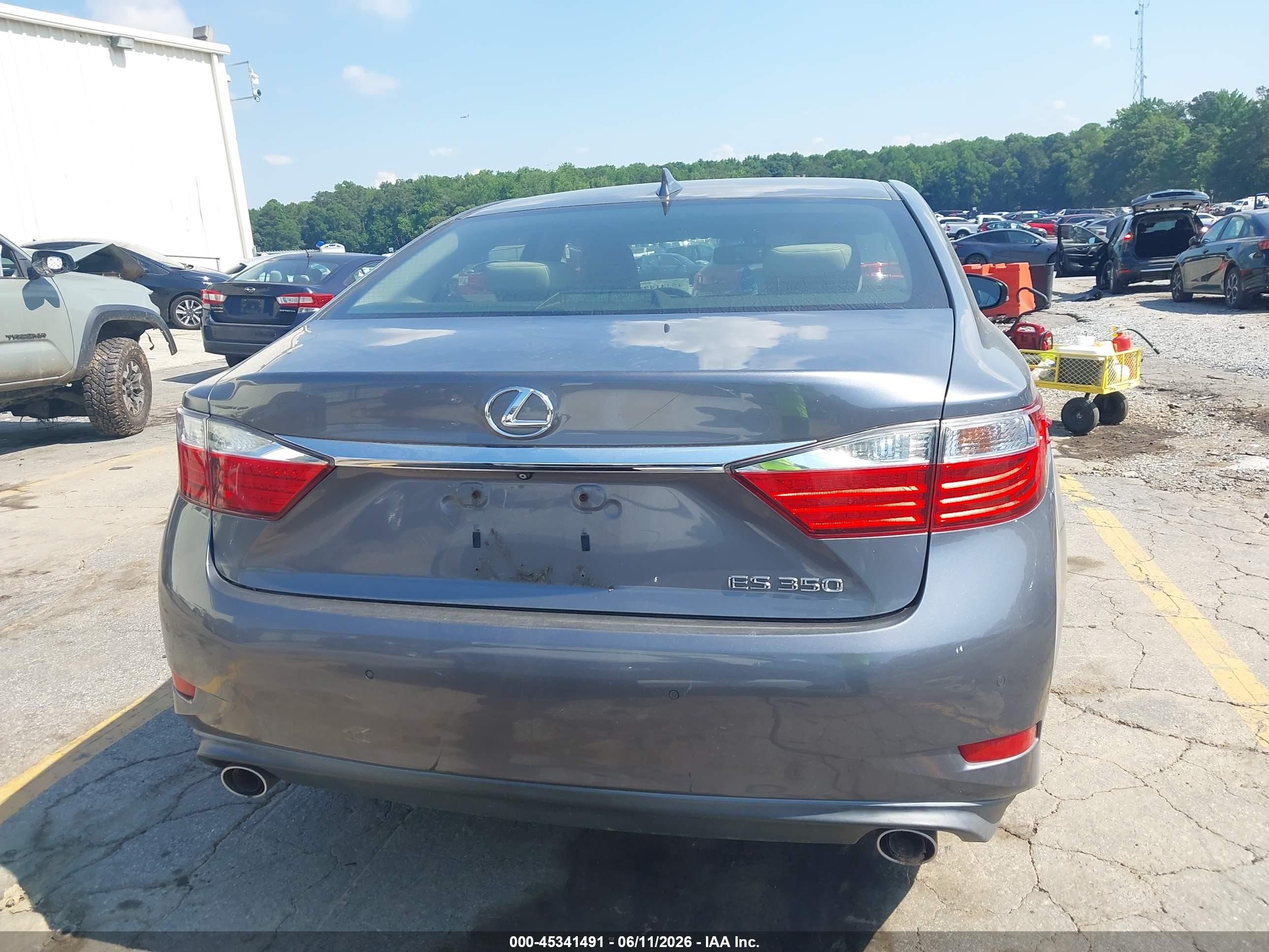 2015 Lexus Es 350   Gray vin: JTHBK1GG1F2181794