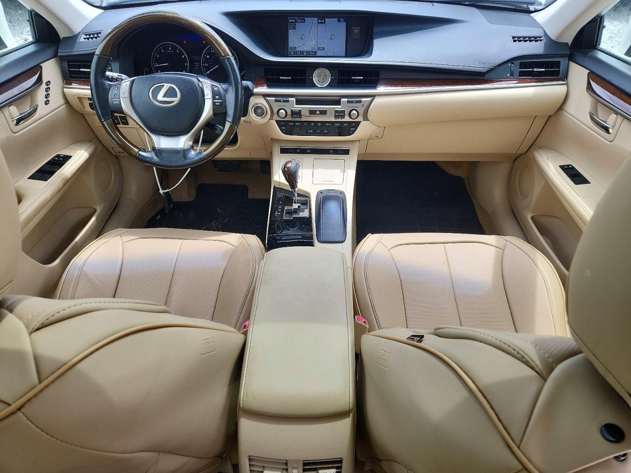 2015 Lexus Es 350 White vin: JTHBK1GG1F2183318
