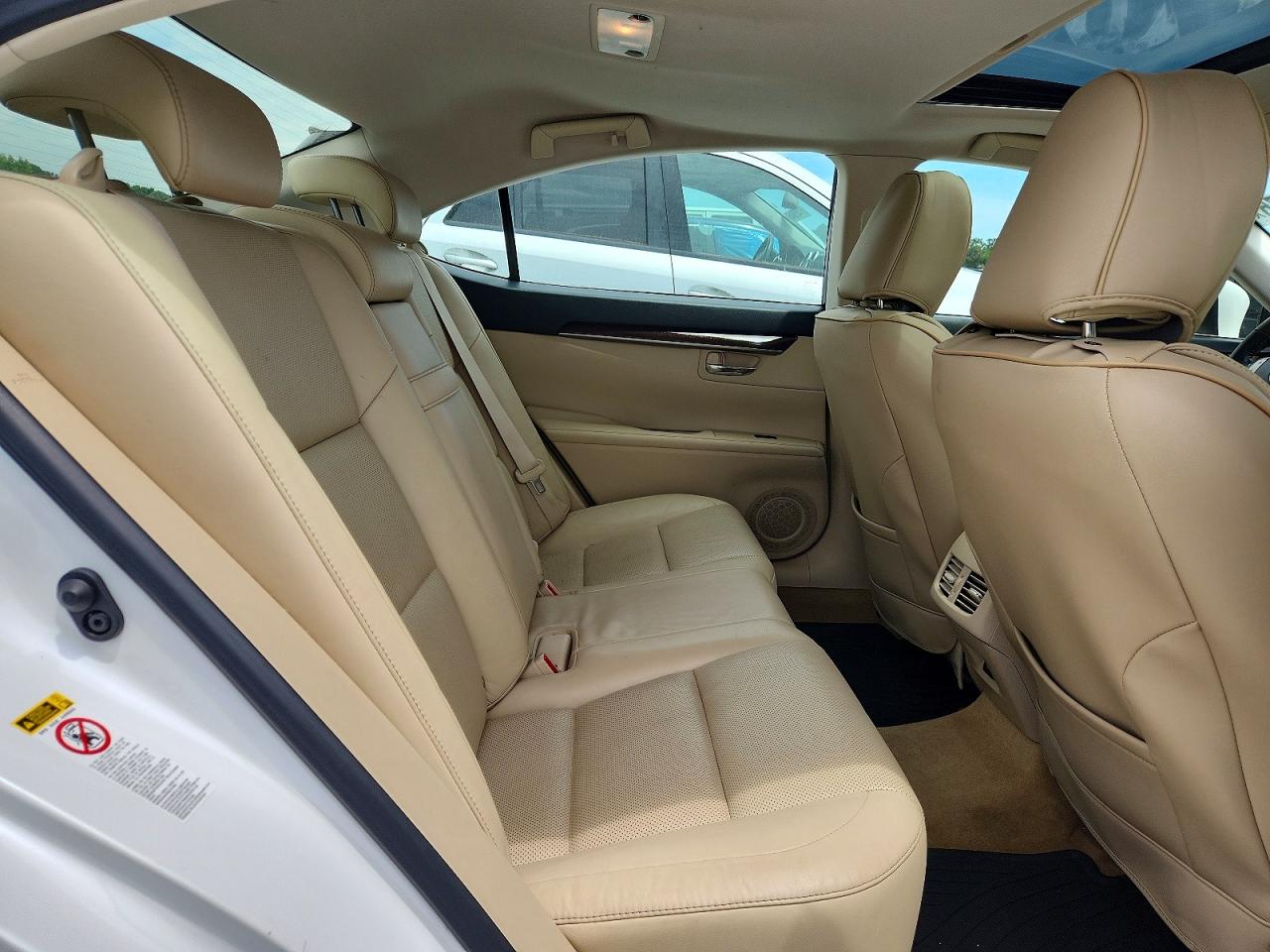 2015 Lexus Es 350 White vin: JTHBK1GG1F2183318