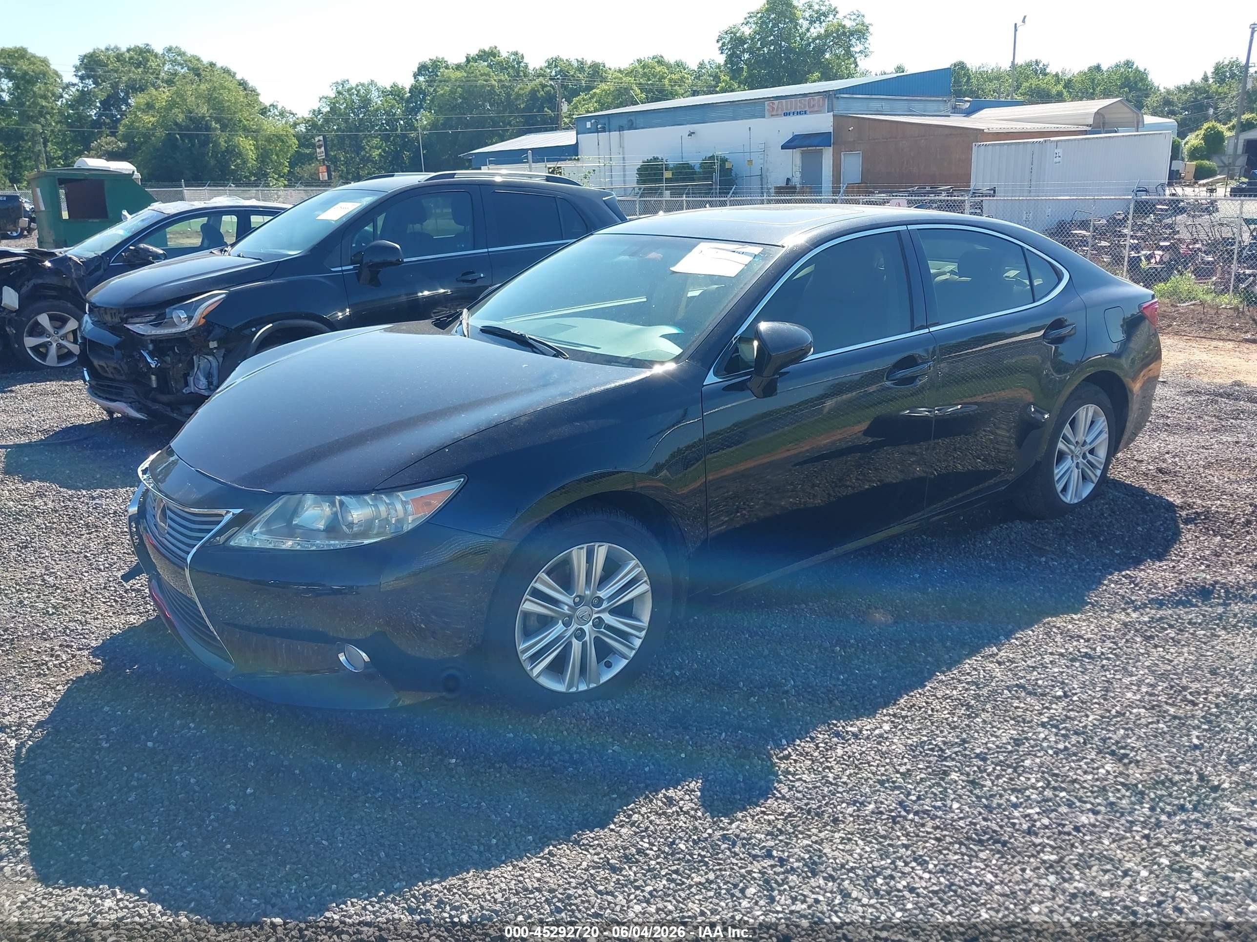 2015 Lexus Es 350   Black vin: JTHBK1GG1F2197087