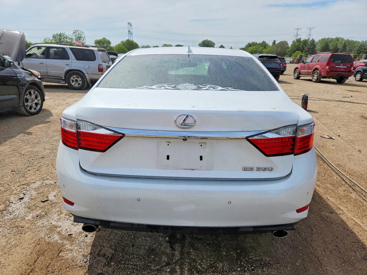 2015 Lexus Es 350 White vin: JTHBK1GG1F2199647