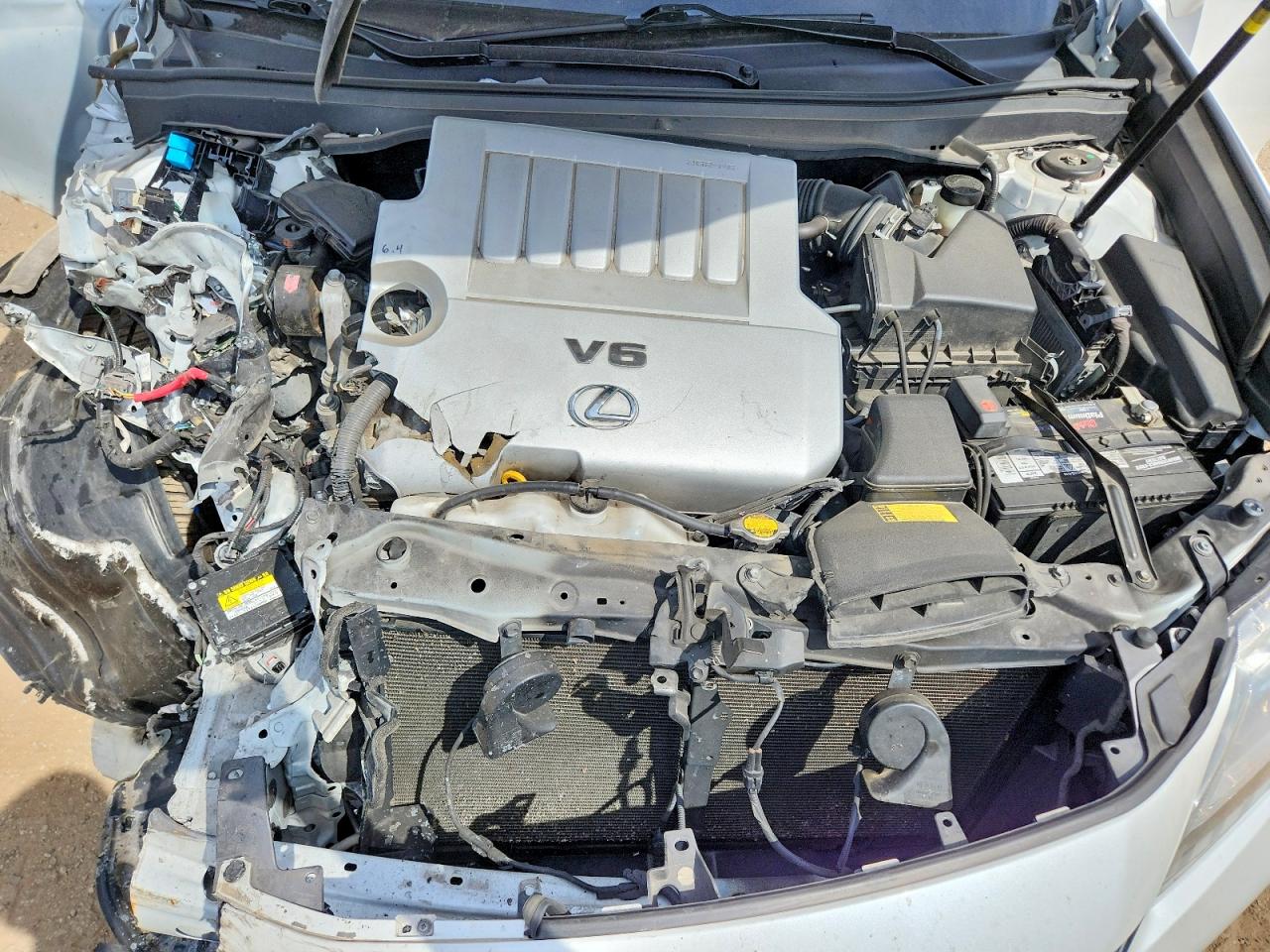 2015 Lexus Es 350 White vin: JTHBK1GG1F2199647