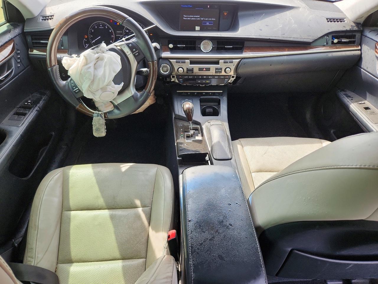 2015 Lexus Es 350 White vin: JTHBK1GG1F2199647