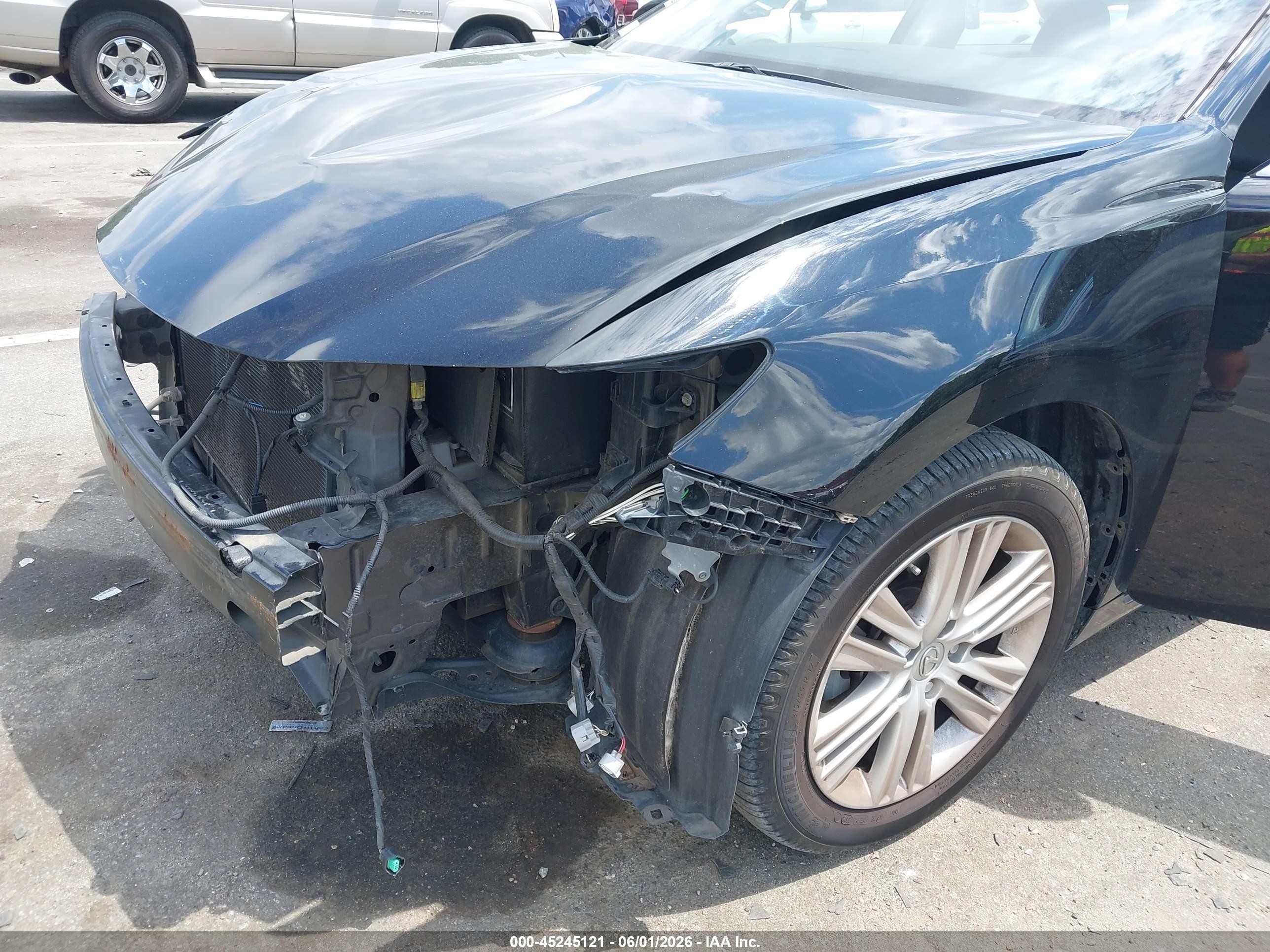 2015 Lexus Es 350   Black vin: JTHBK1GG1F2201848
