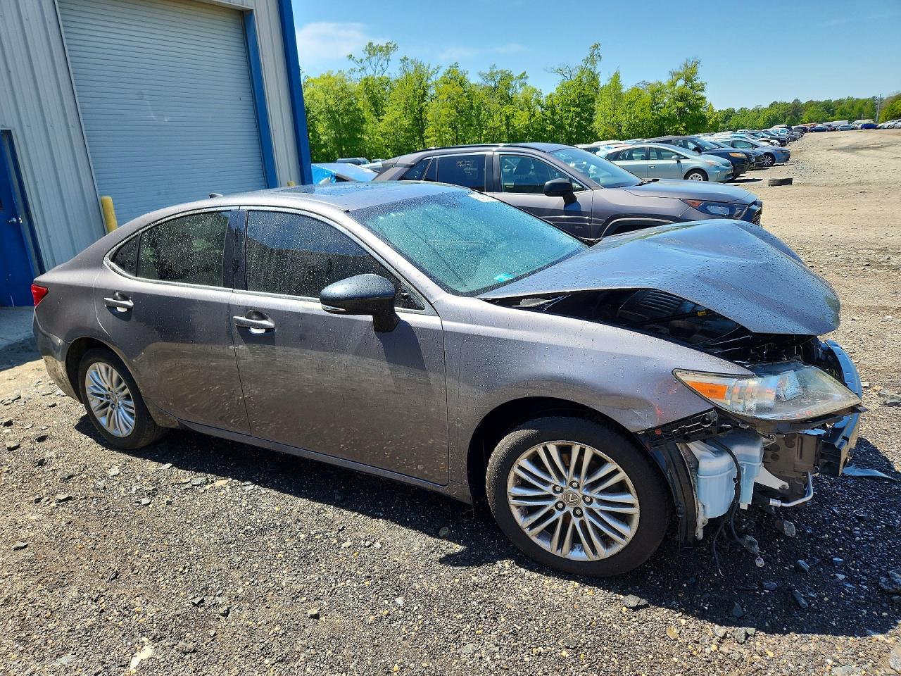 2015 Lexus Es 350 Gray vin: JTHBK1GG1F2202613