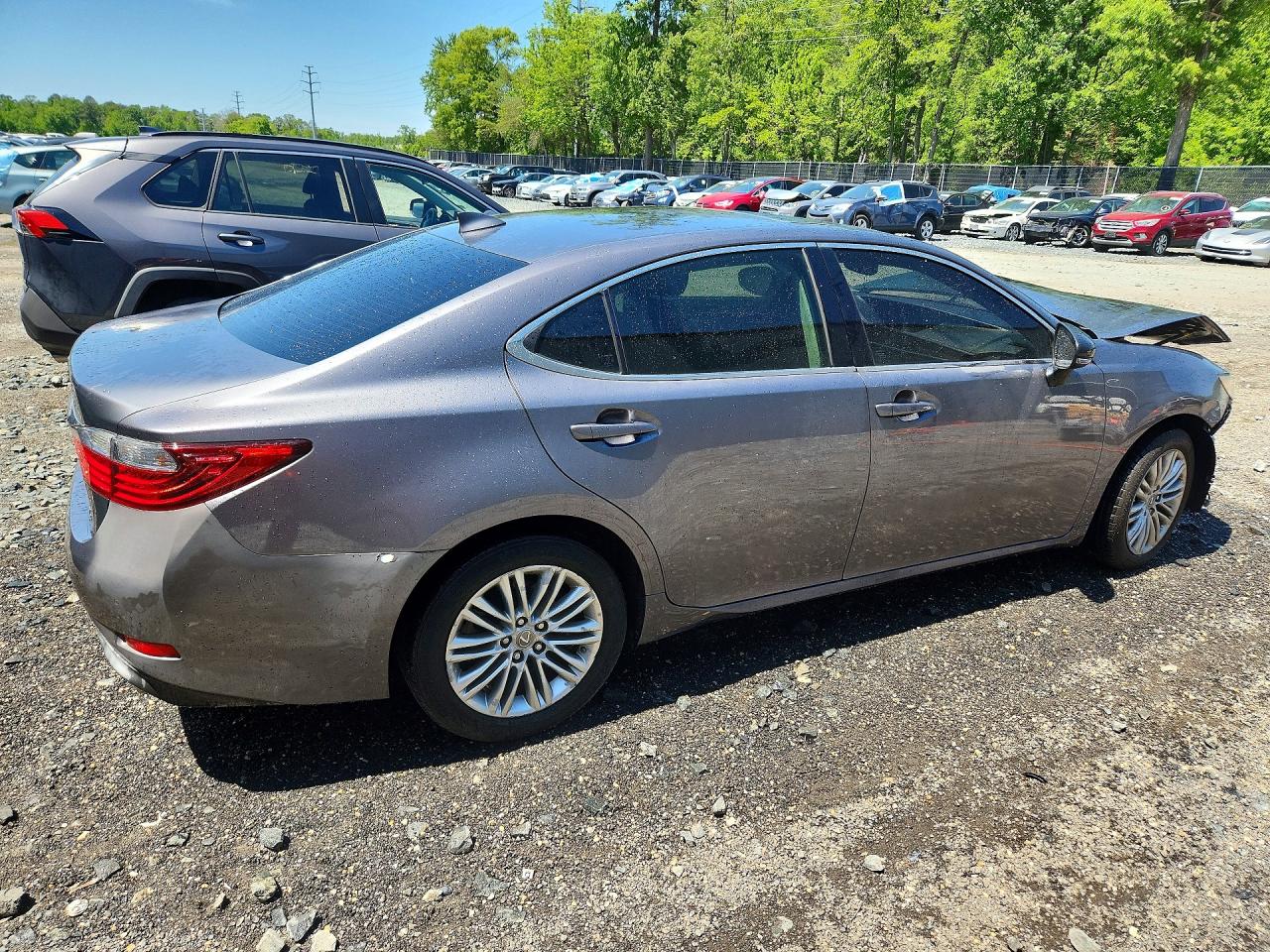 2015 Lexus Es 350 Gray vin: JTHBK1GG1F2202613
