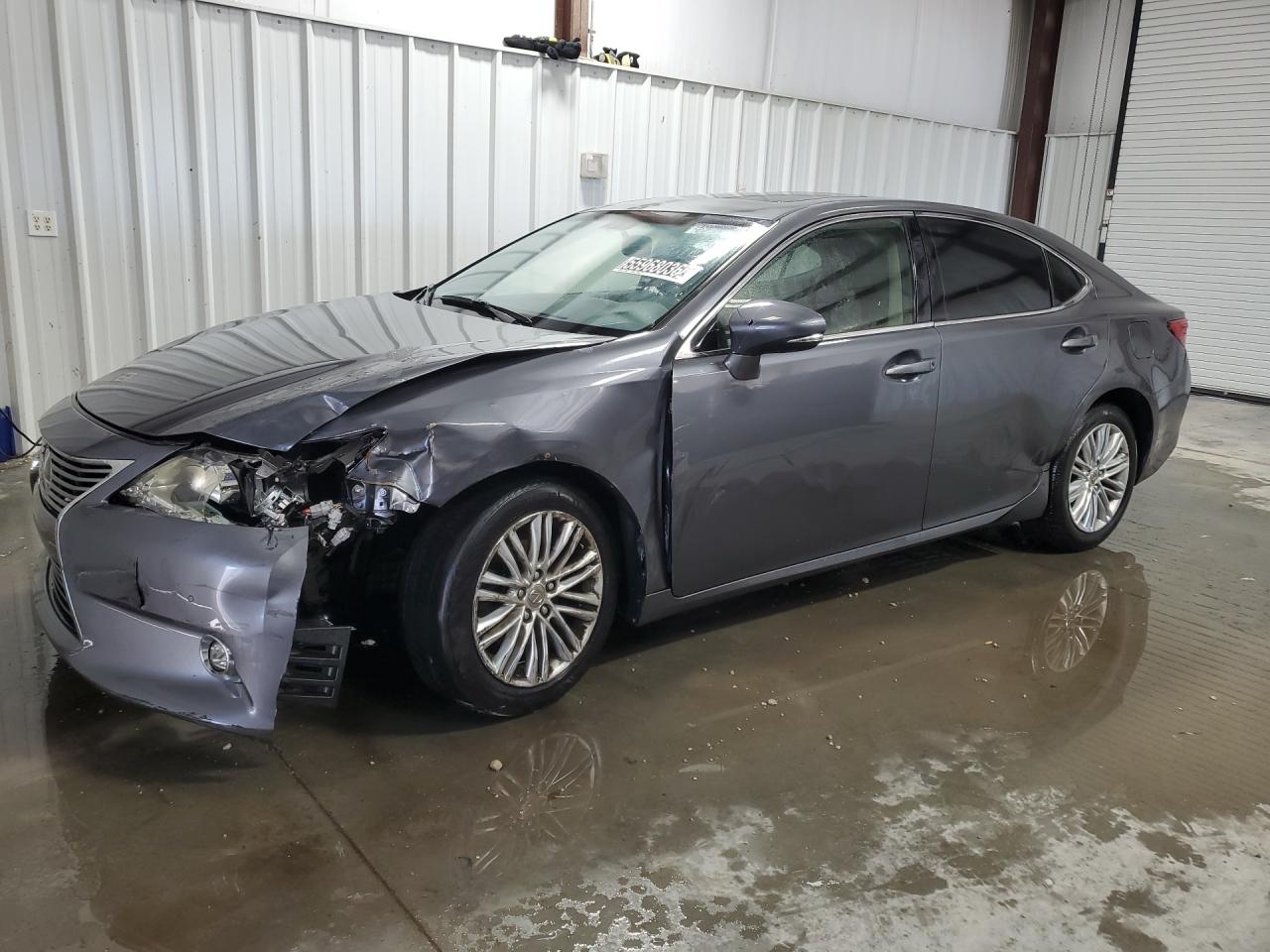 2015 Lexus Es 350 Gray vin: JTHBK1GG1F2204359 Damage: Hood, Dent(S) W/ Paint Dmg, > 12 Inches