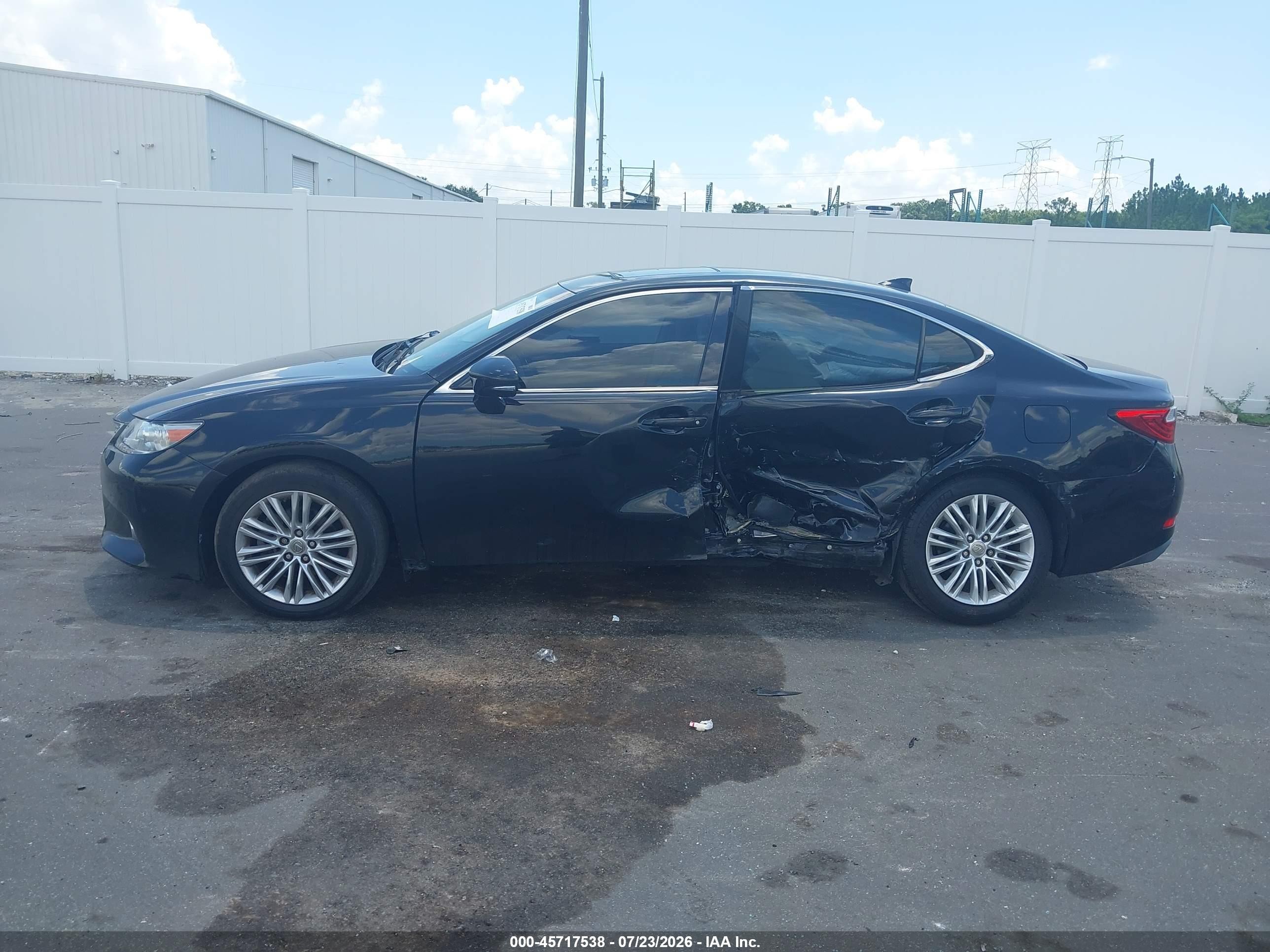 2015 Lexus Es 350   Черный vin: JTHBK1GG1F2205527