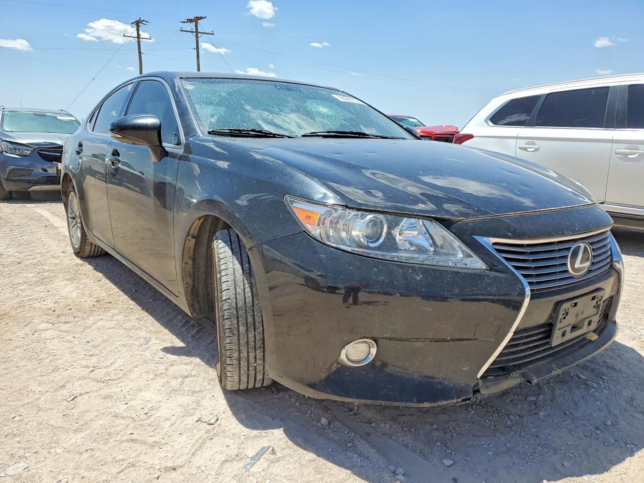 2015 Lexus Es 350 Черный vin: JTHBK1GG1F2208931