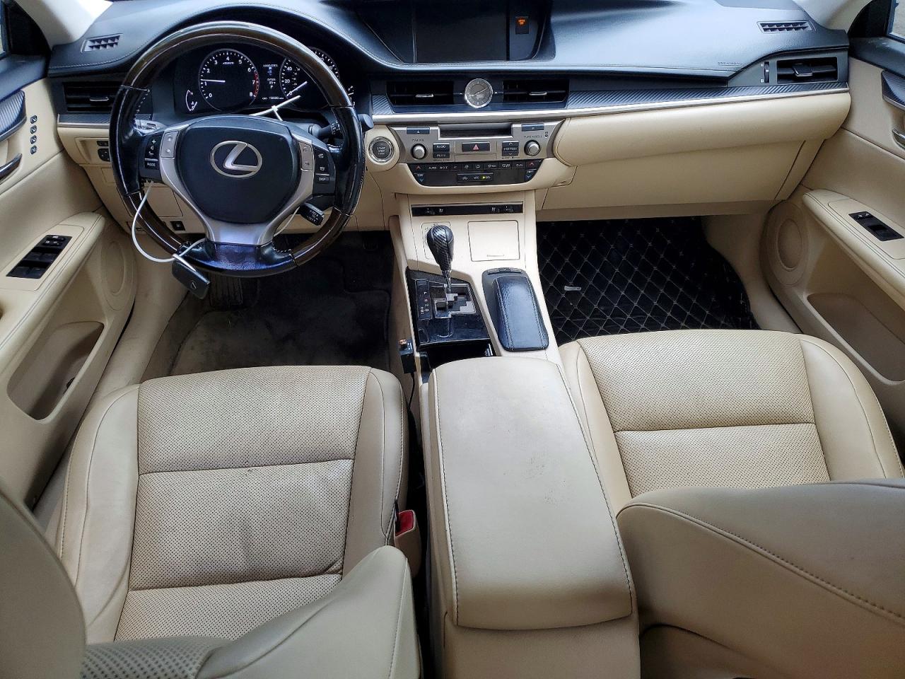 2015 Lexus Es 350 White vin: JTHBK1GG1F2210744