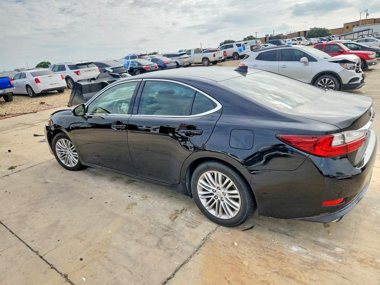 2016 Lexus Es 350 Black vin: JTHBK1GG1G2231255