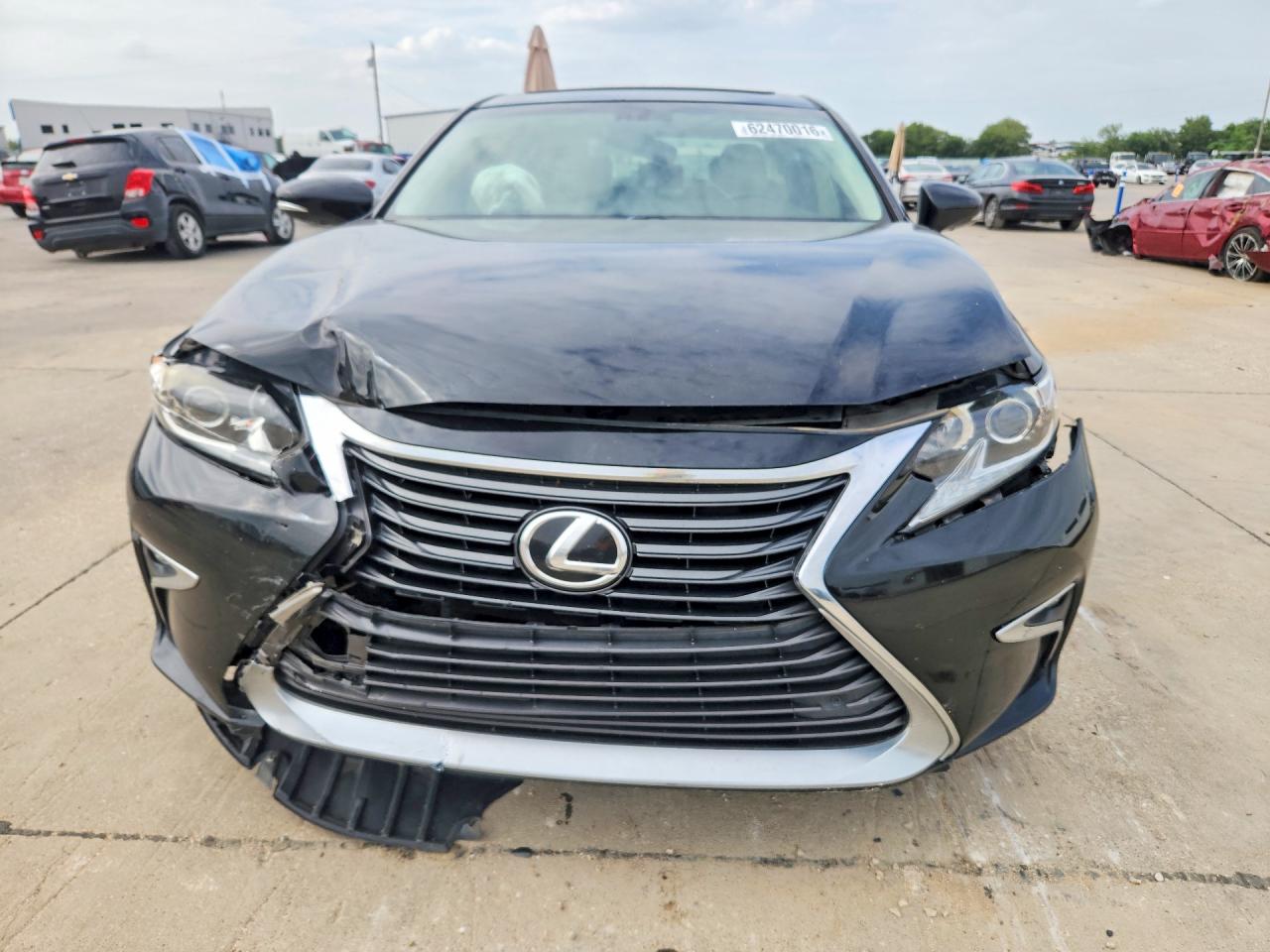 2016 Lexus Es 350 Black vin: JTHBK1GG1G2231255