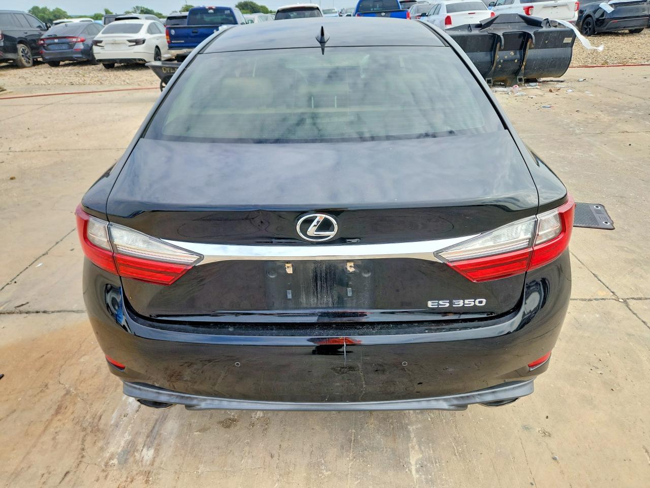 2016 Lexus Es 350 Black vin: JTHBK1GG1G2231255