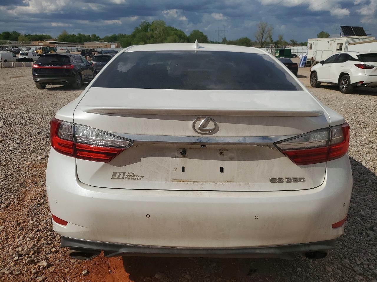 2016 Lexus Es 350 Base White vin: JTHBK1GG1G2242112