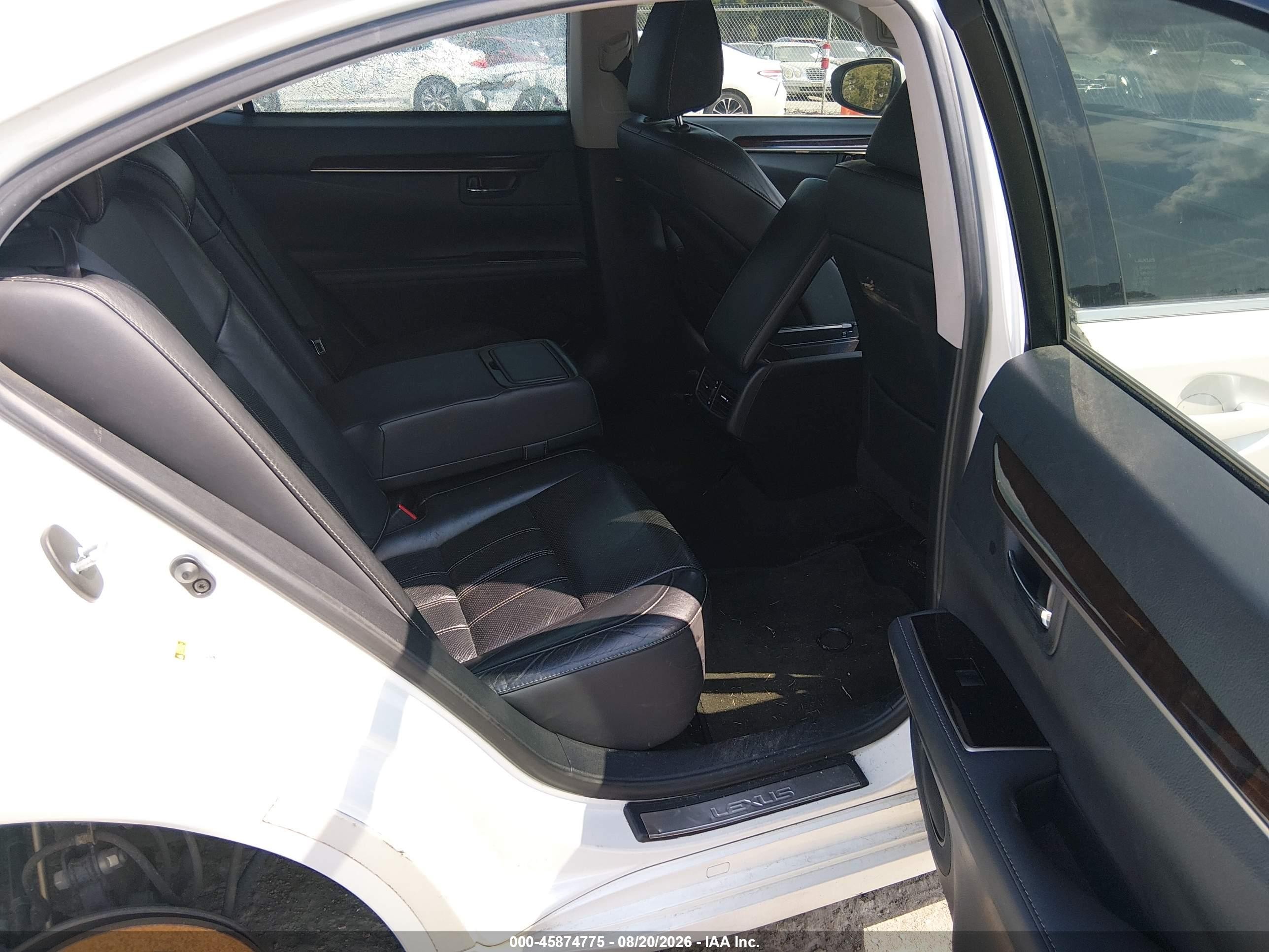 2016 Lexus Es 350   White vin: JTHBK1GG1G2243244