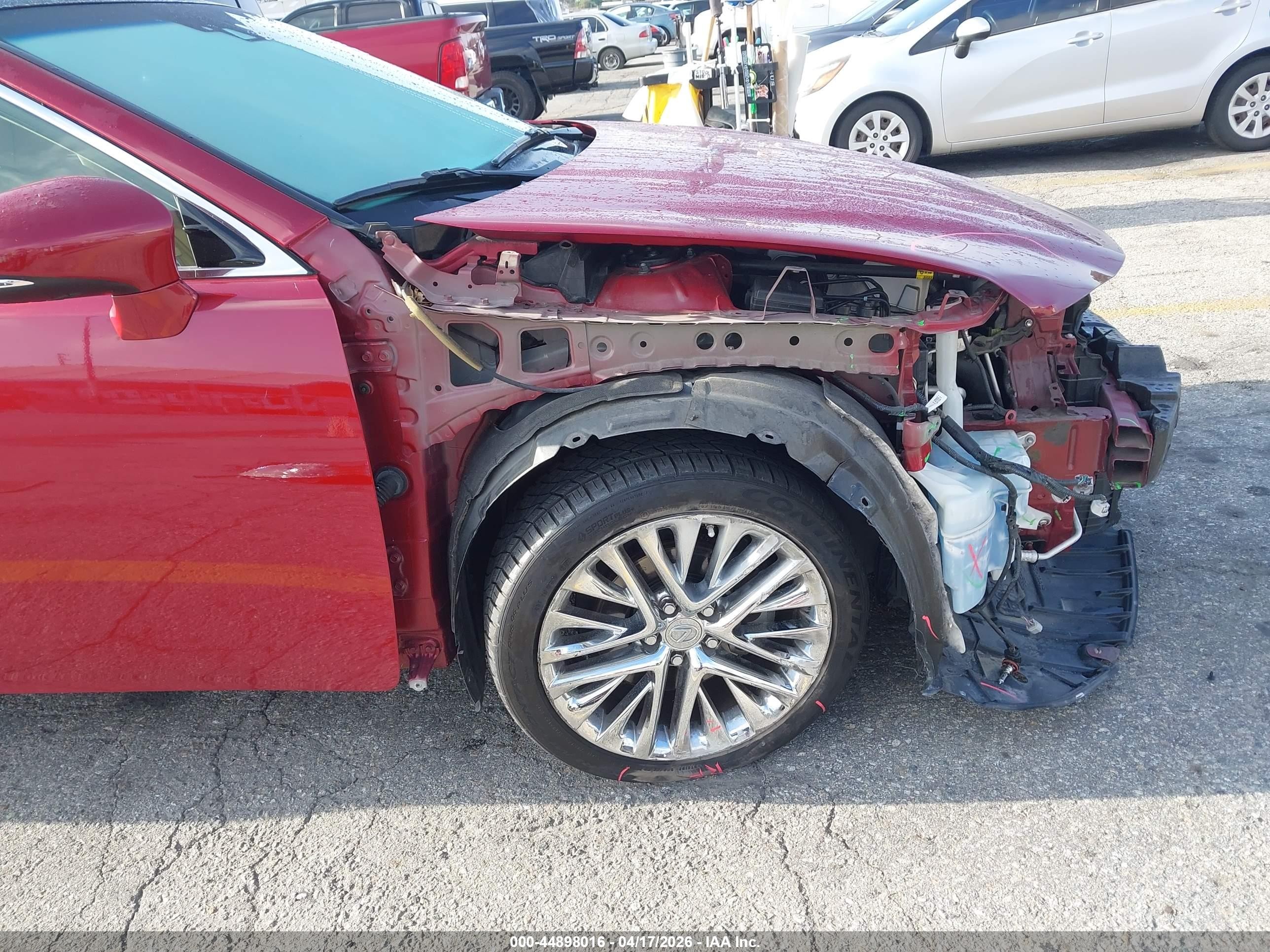 2013 Lexus Es 350   Burgundy vin: JTHBK1GG2D2002451